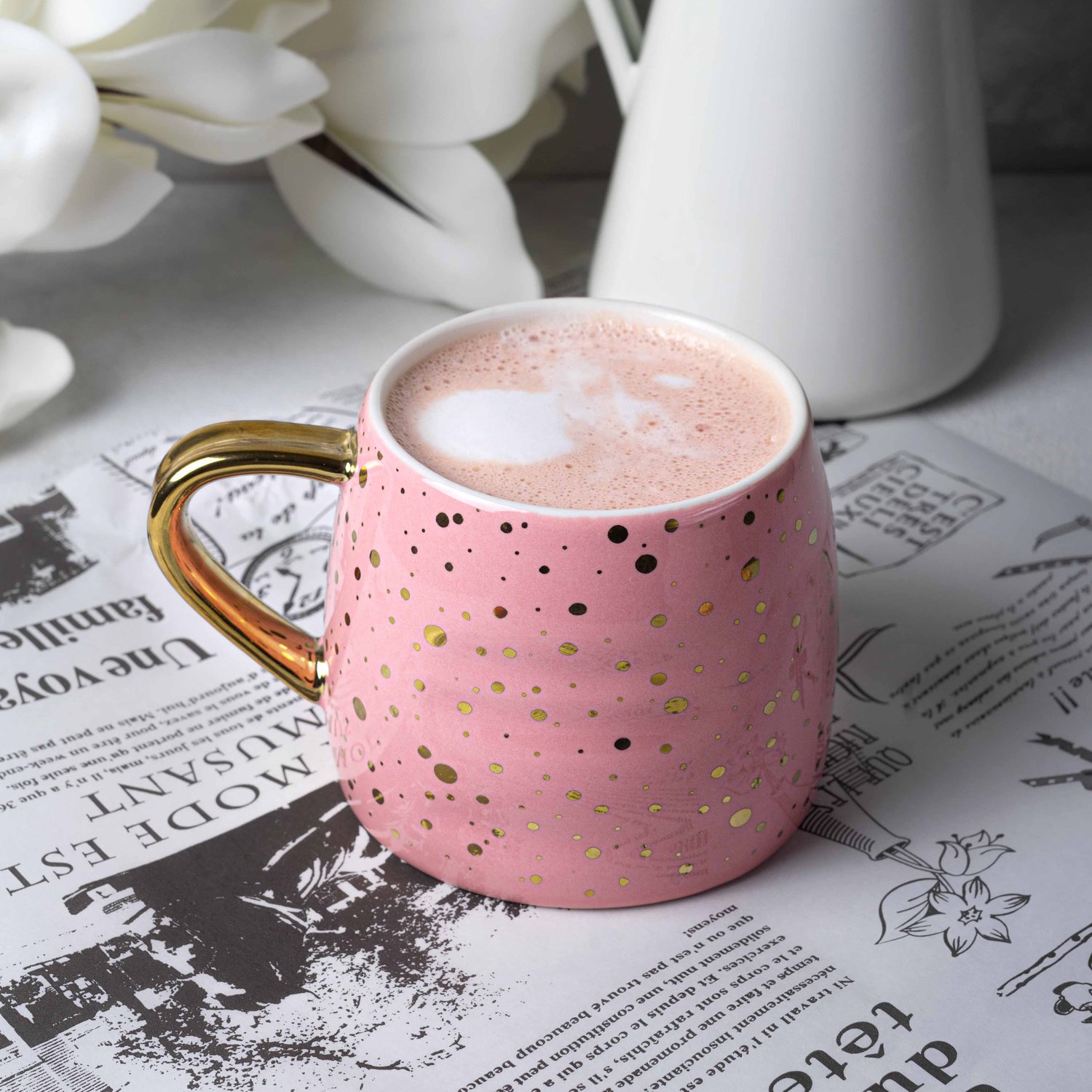 Red Velvet Cupcake Latte