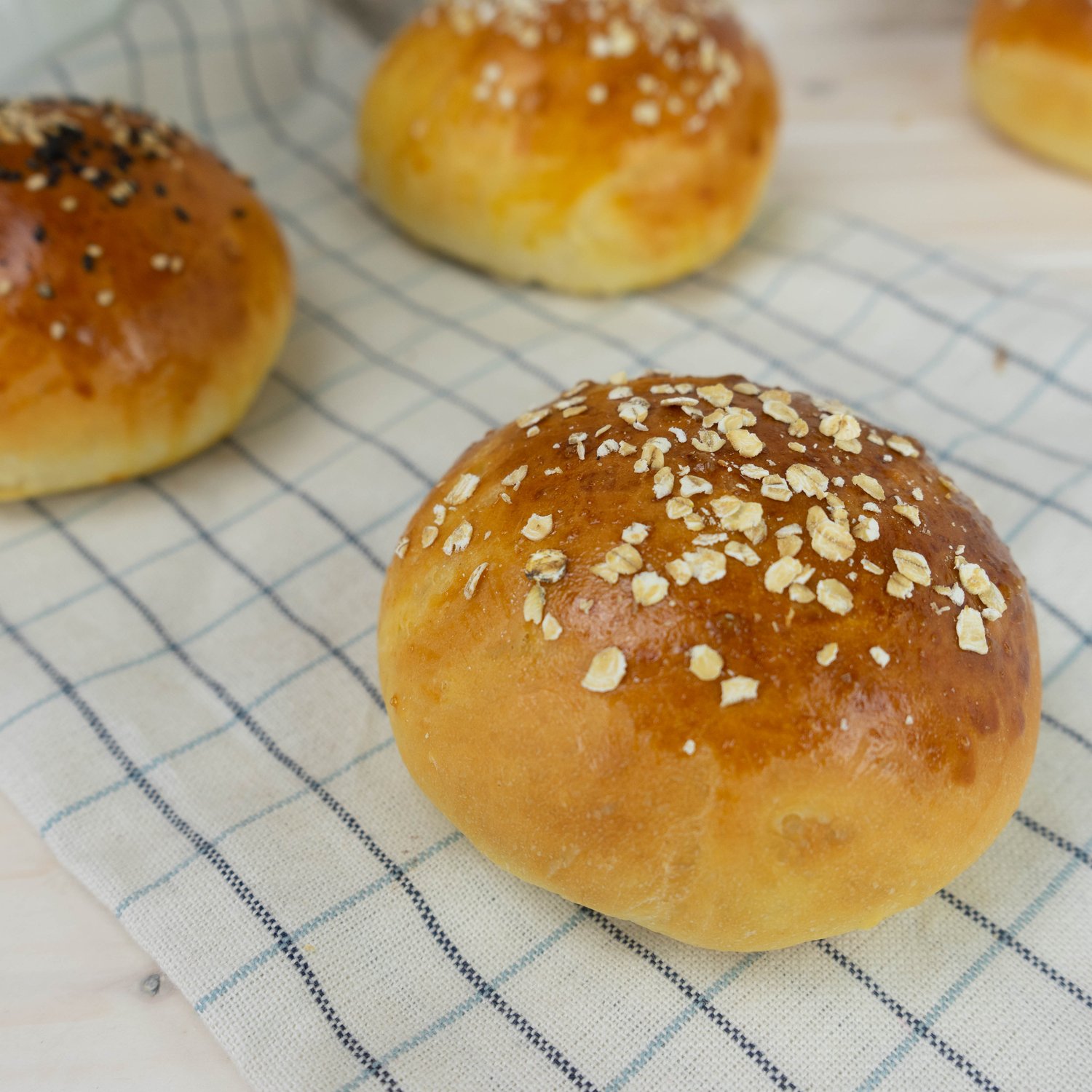 Perfekte Burger Buns