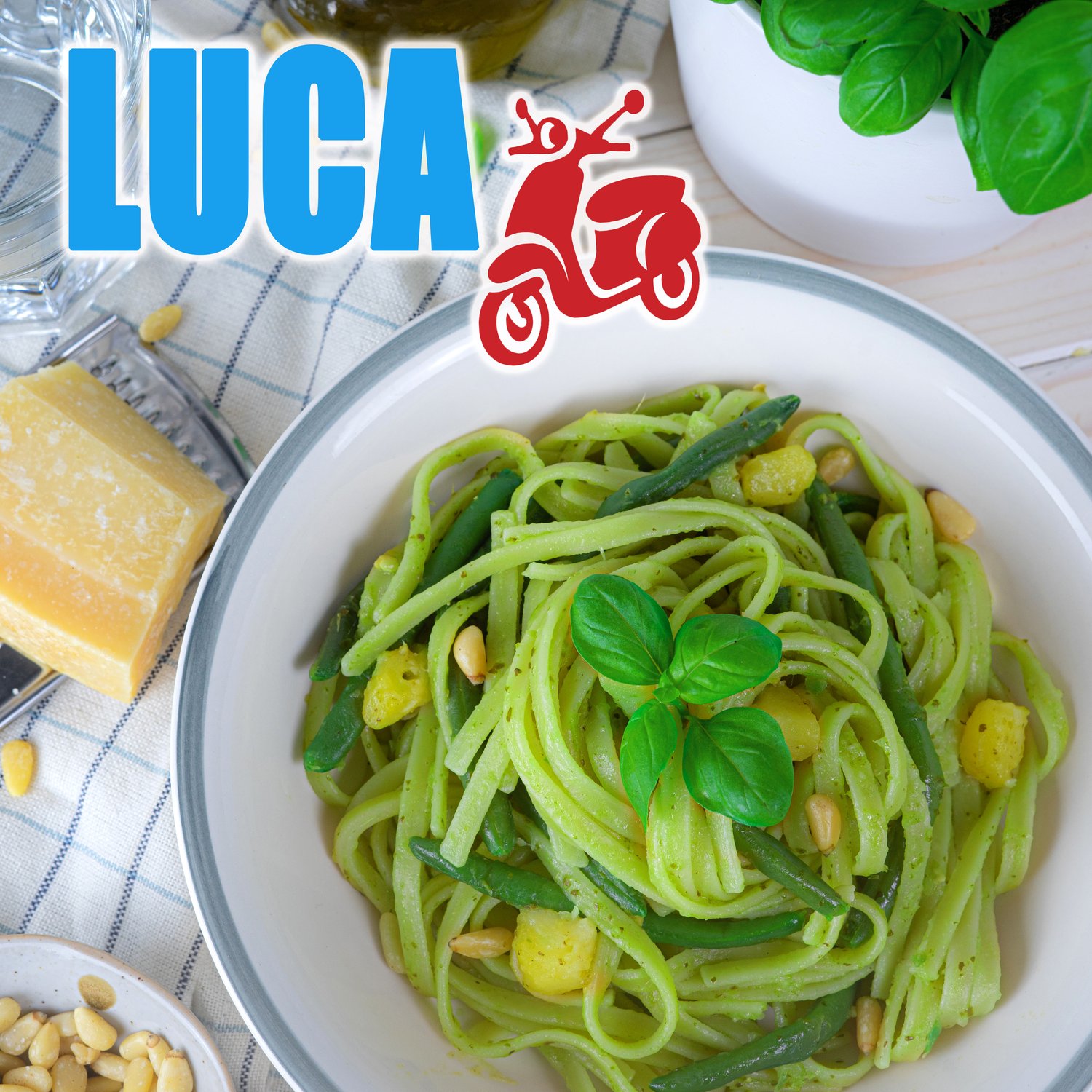 Trenette al Pesto aus Luca