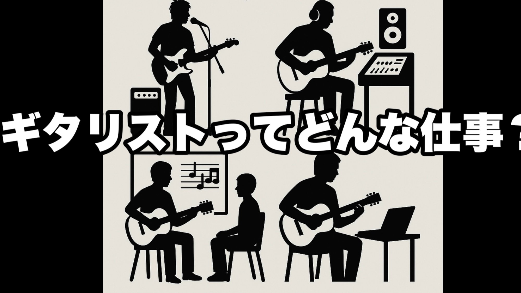 プロを目指すギタリスト必見｜音楽を仕事にするための現実的な道筋
