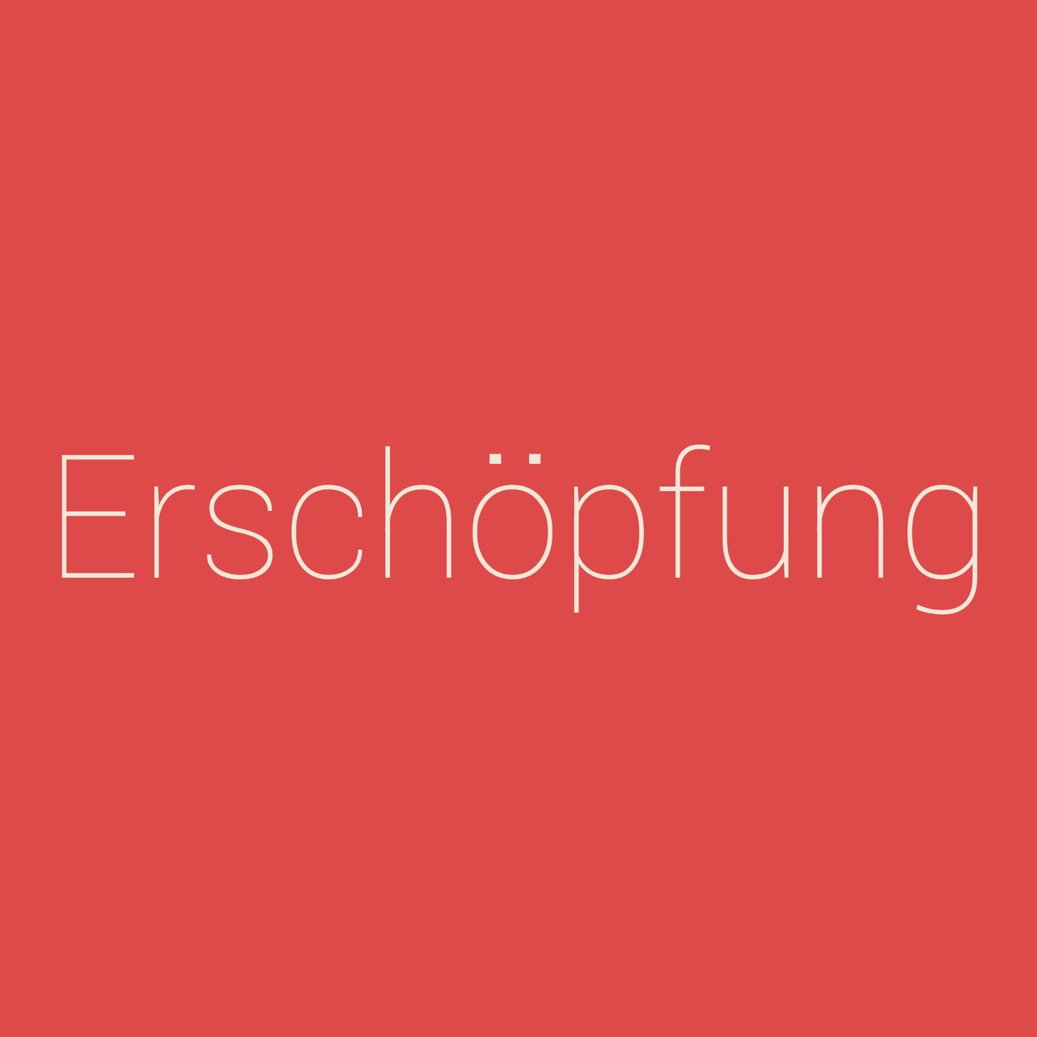 Trauergefühl - Erschöpfung
