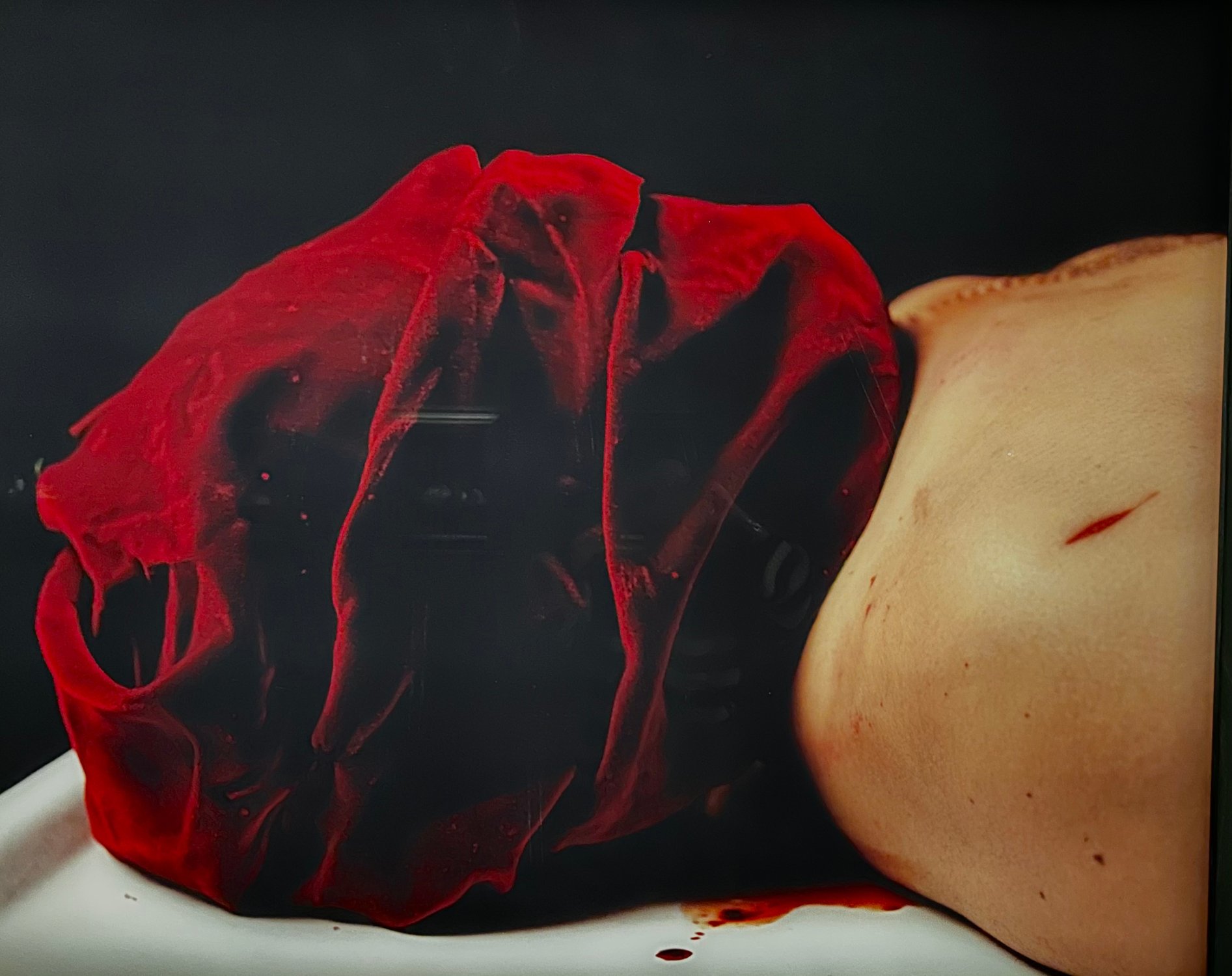 Schönheit und Abjektion (Detail zur Ausstellung "Tod und Teufel")