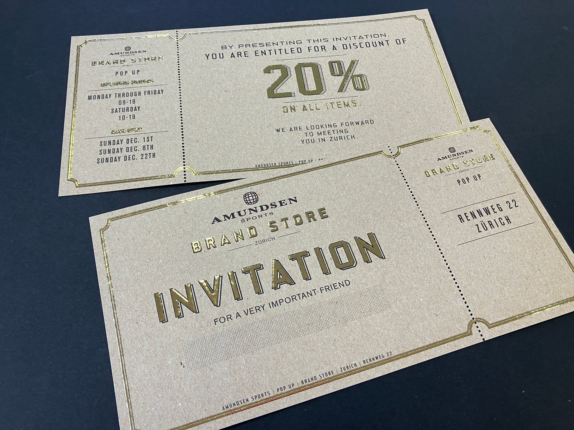 Shabby-Look-Einladung