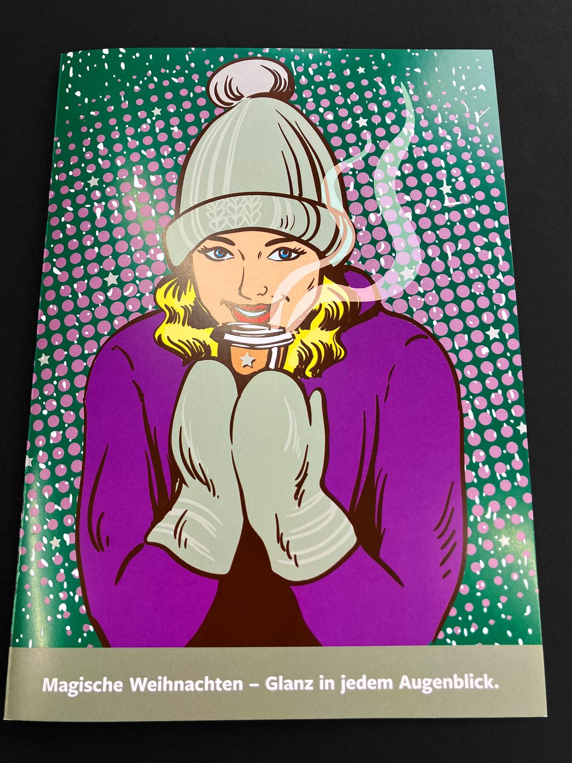 Metallic-Farben-Druck