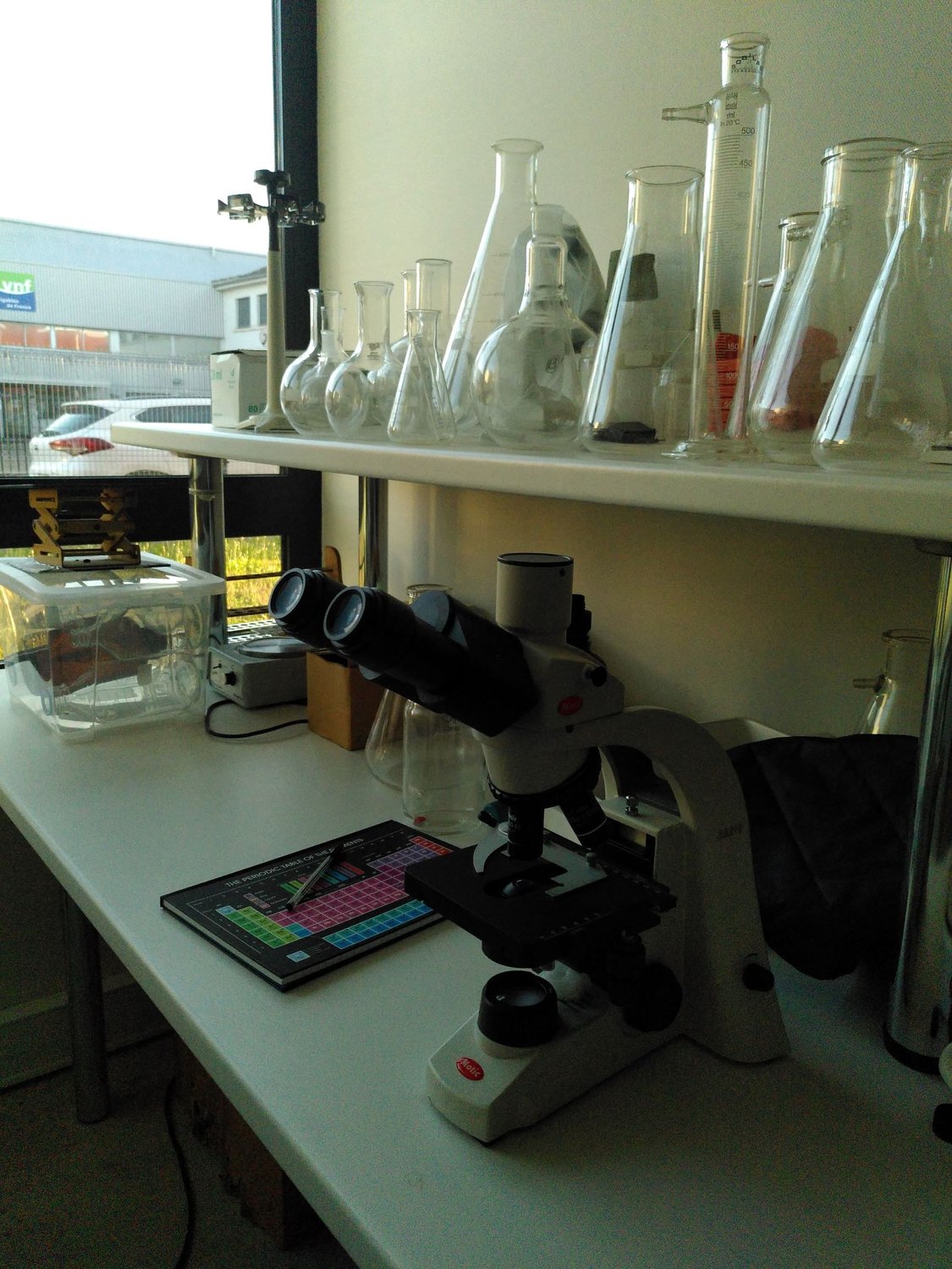 Construction de notre nouveau laboratoire