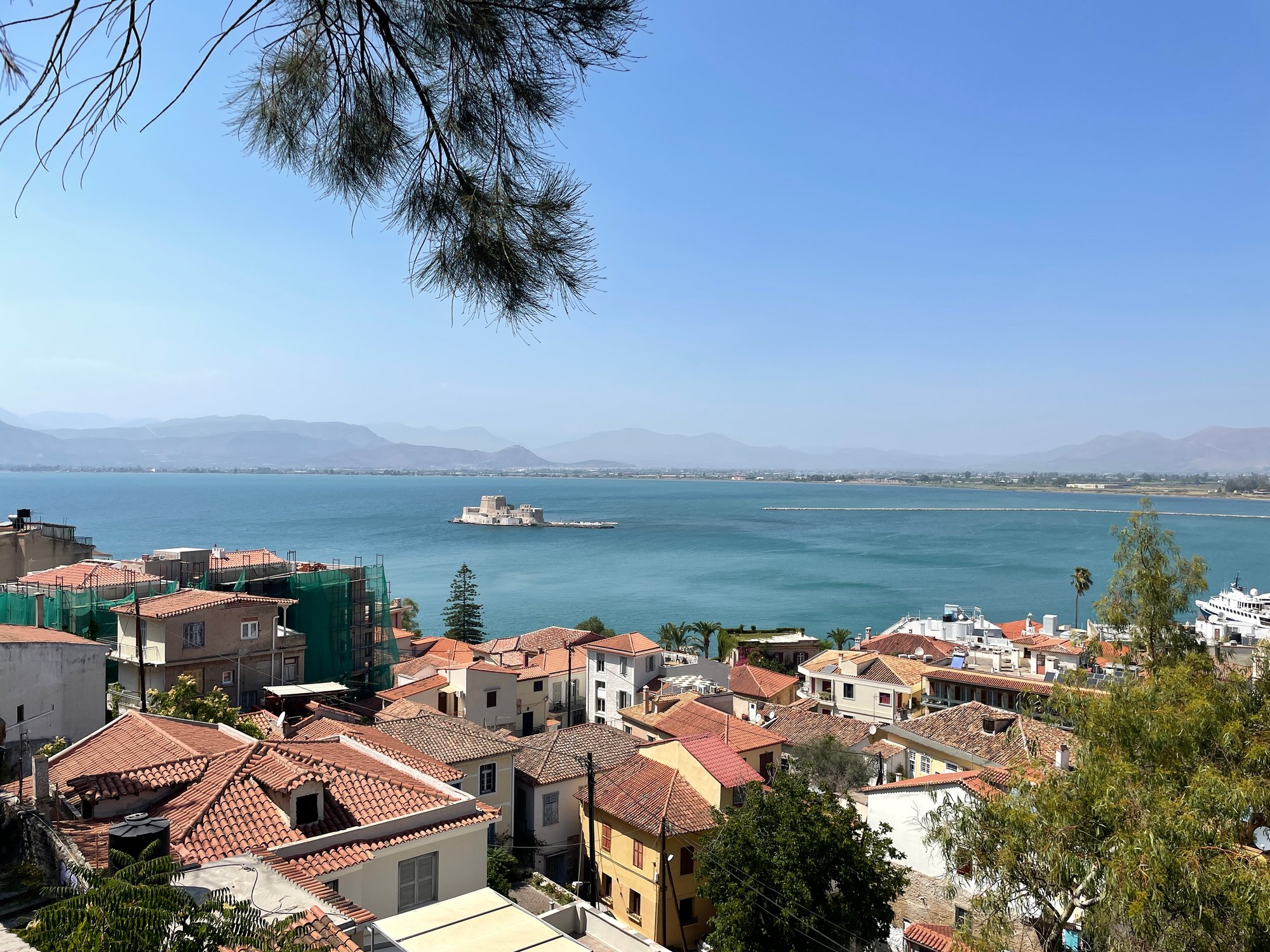 Tag 15, Fahrt bis nach Náfplio (Nauplia)