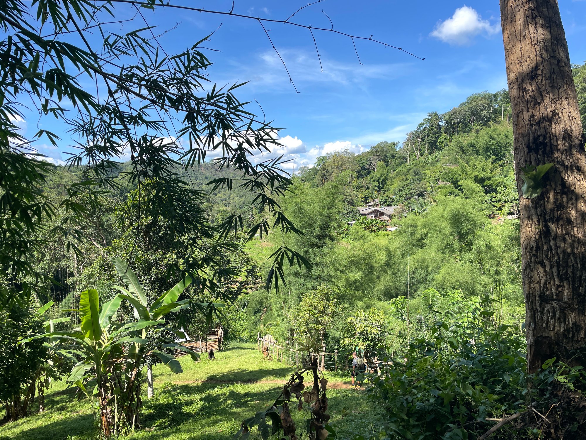 Wasserfall und Berg-Dschungelwanderung