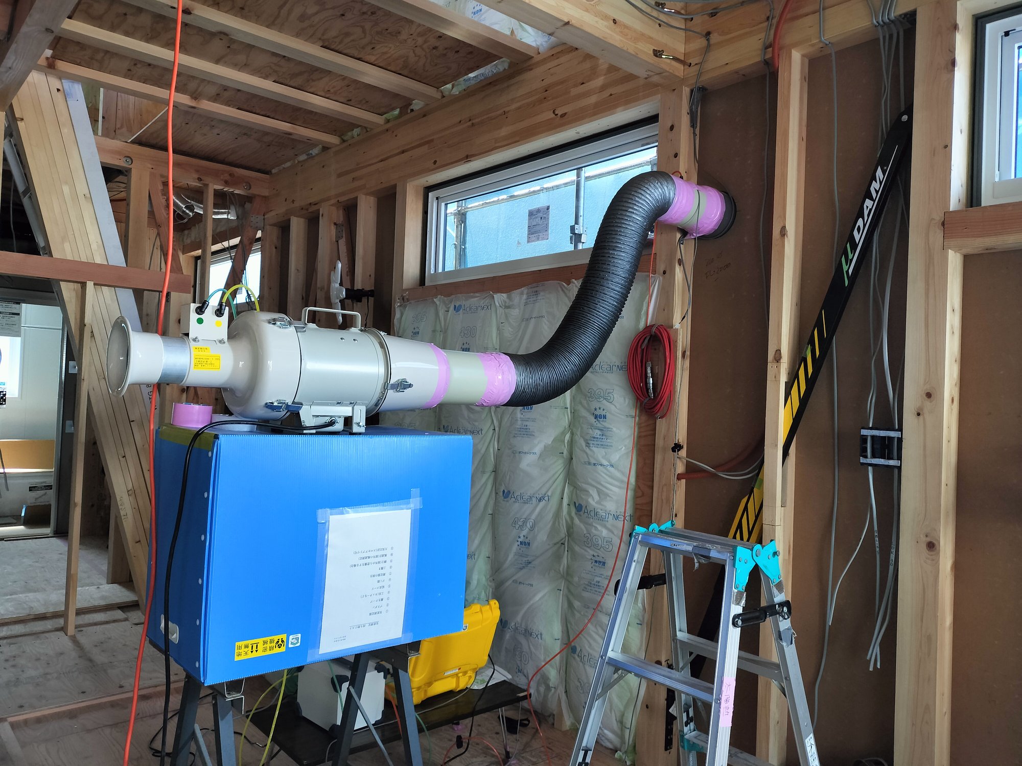 スリーブを利用した気密測定