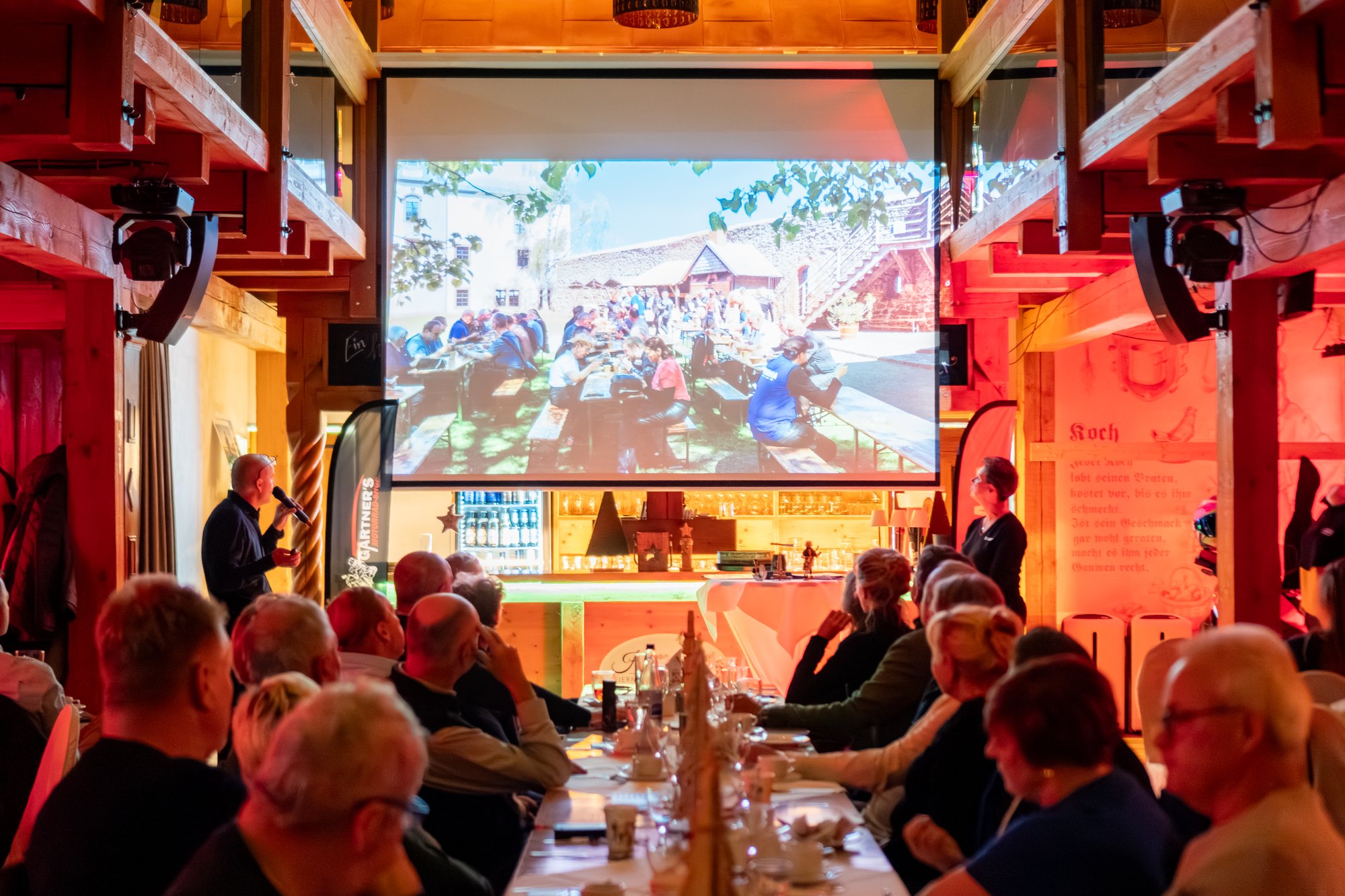 Im Rückspiegel: Bikerweihnacht