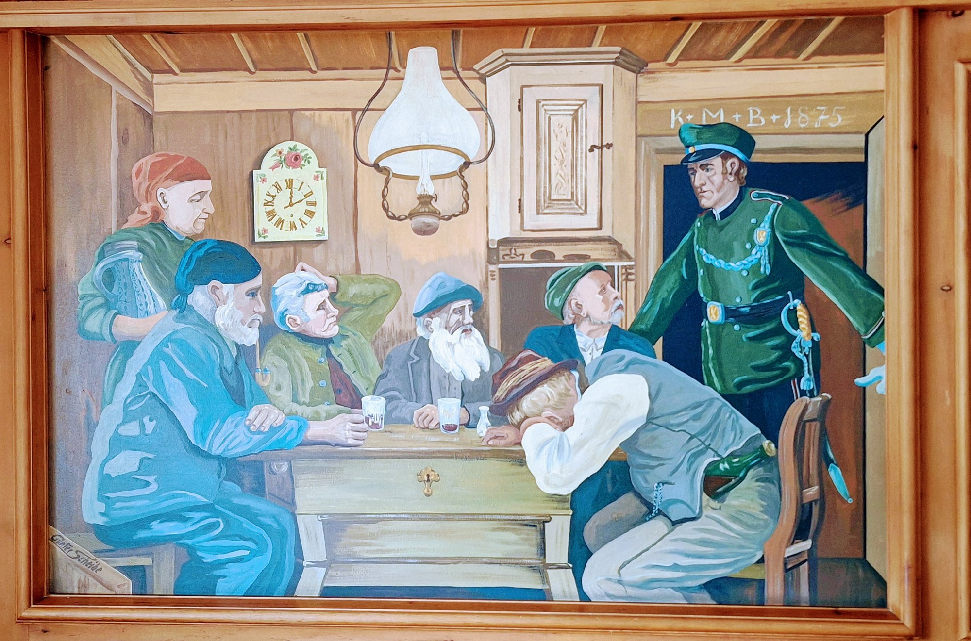 Die geheimnisvolle Botschaft des Wandbildes im Reschnerhof – und die erste Prophezeiung vom Reschensee