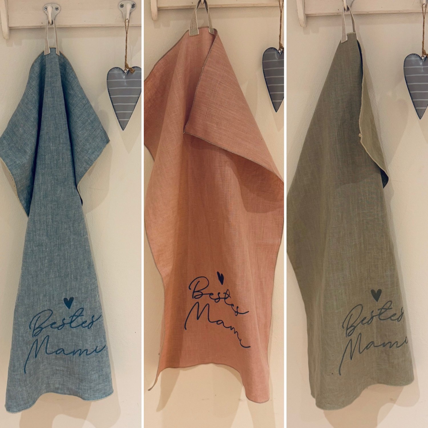 Geschirrtücher bestickt