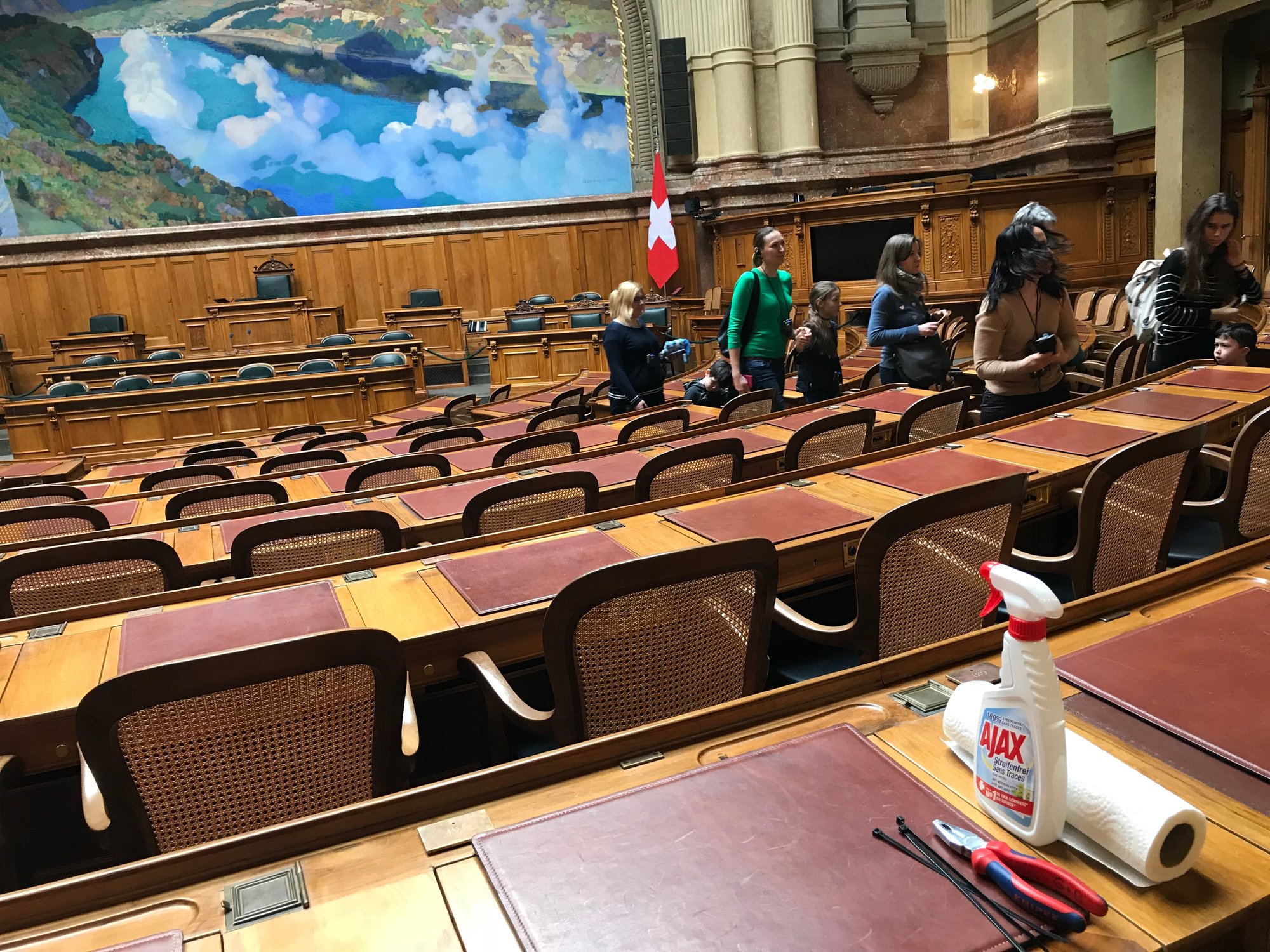 Glasklar und bundesrein durchs hohe Haus