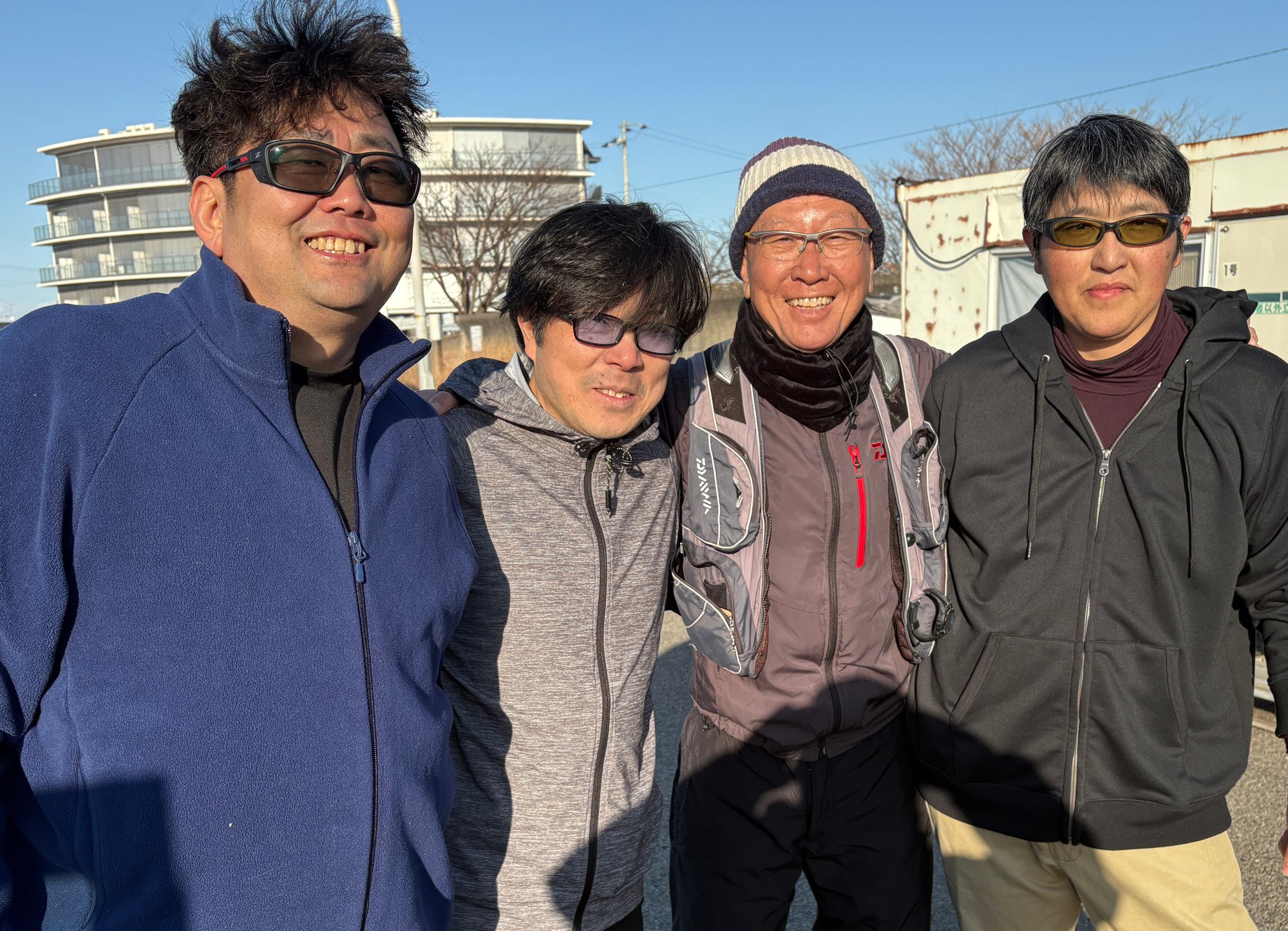 1月31日　チョーさんの釣り情報取材