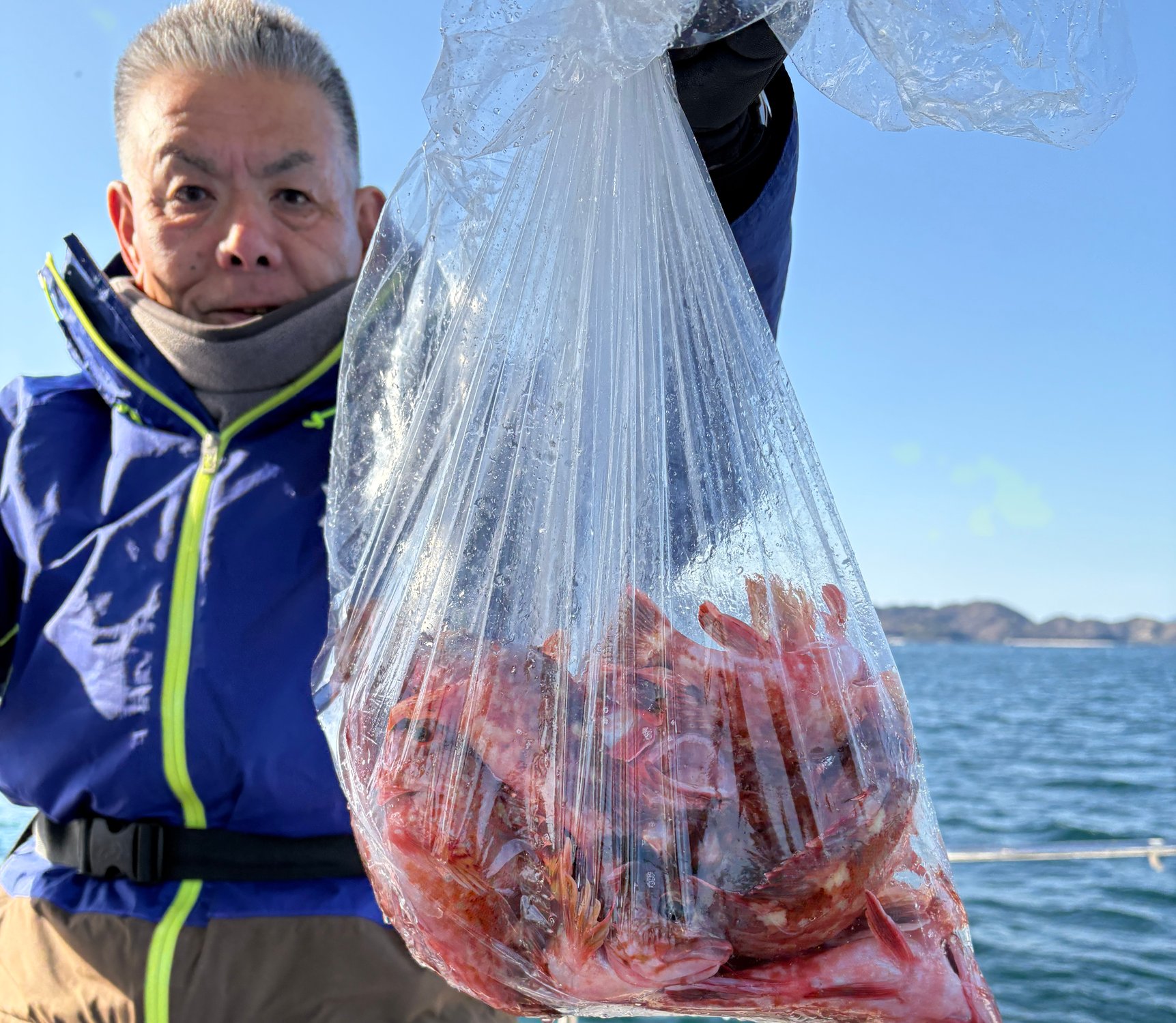 1月14日　カサゴ　釣果