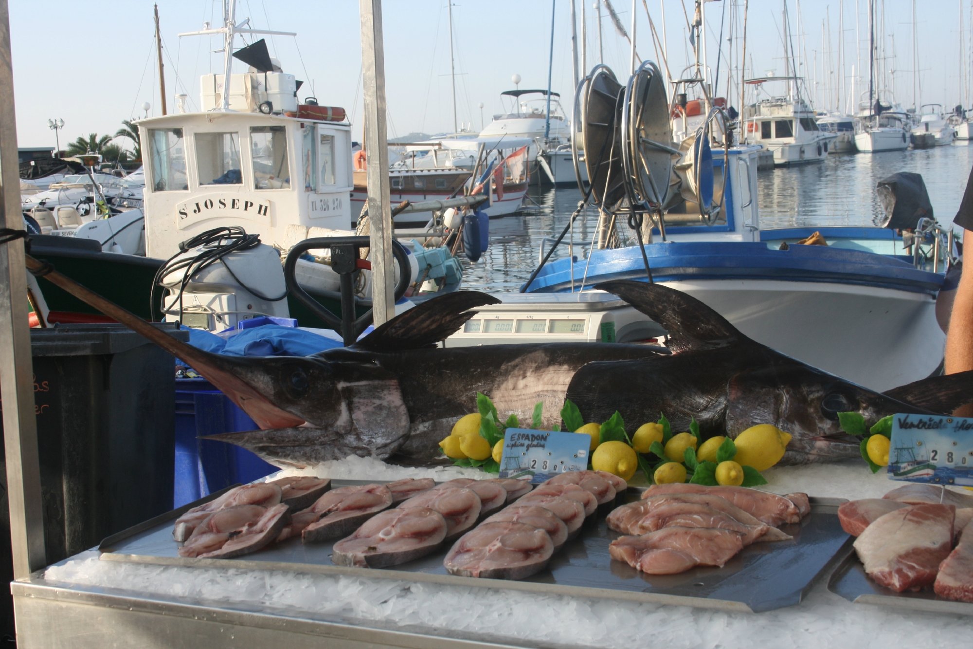 Le marché de Sanary