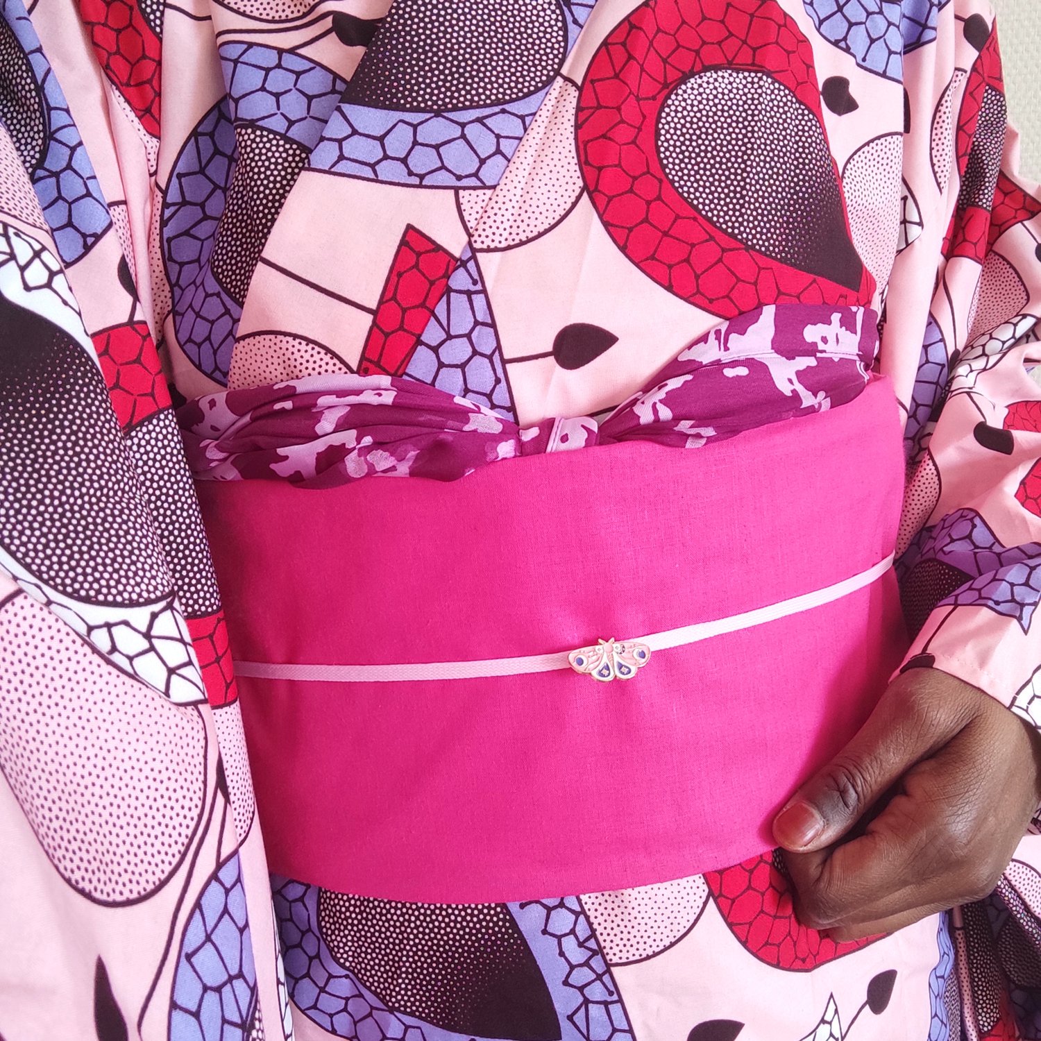 Quand l'automne rencontre les couleurs vibrantes du wax.