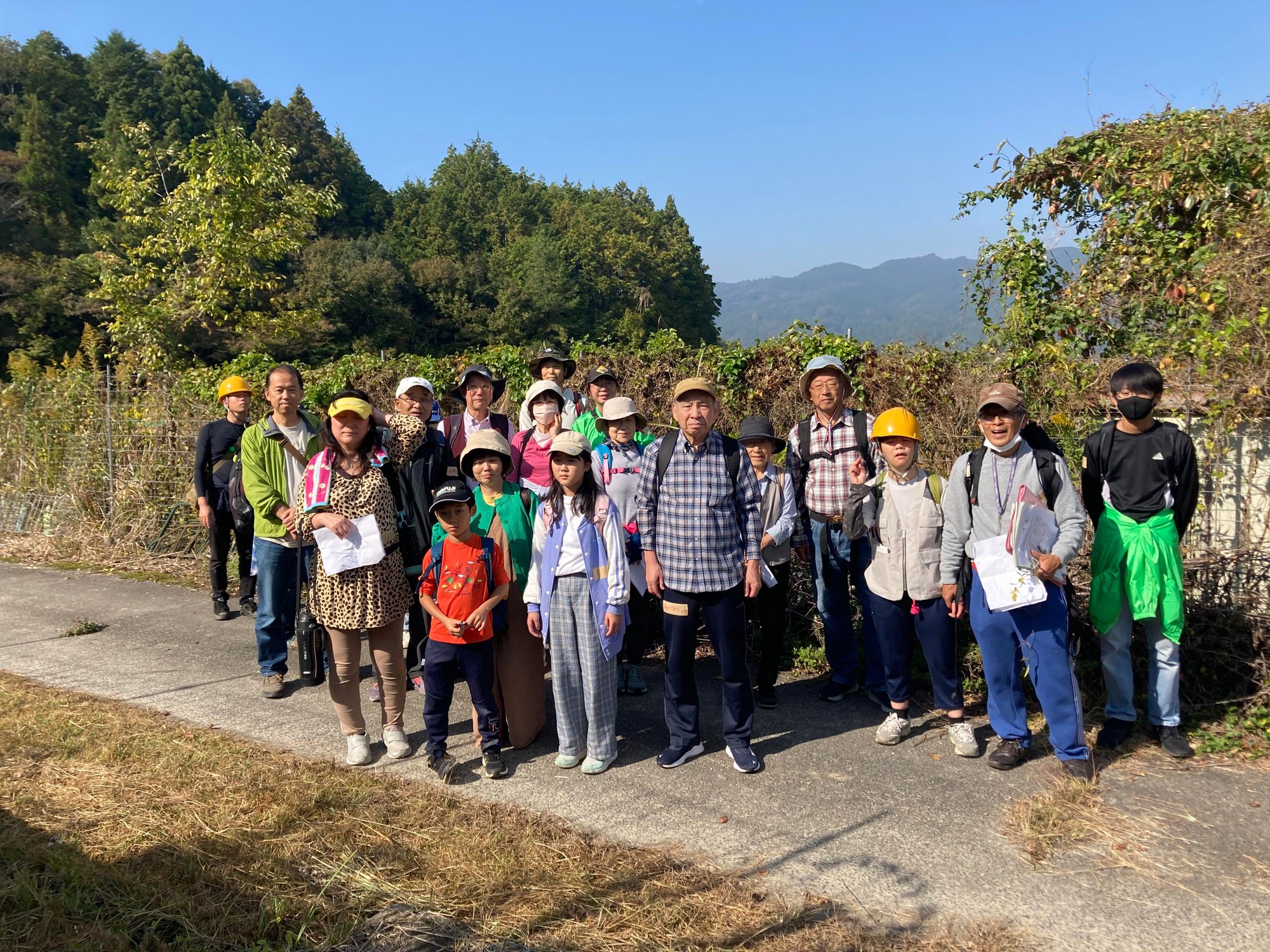 無事に里山ハイキング終了しました。