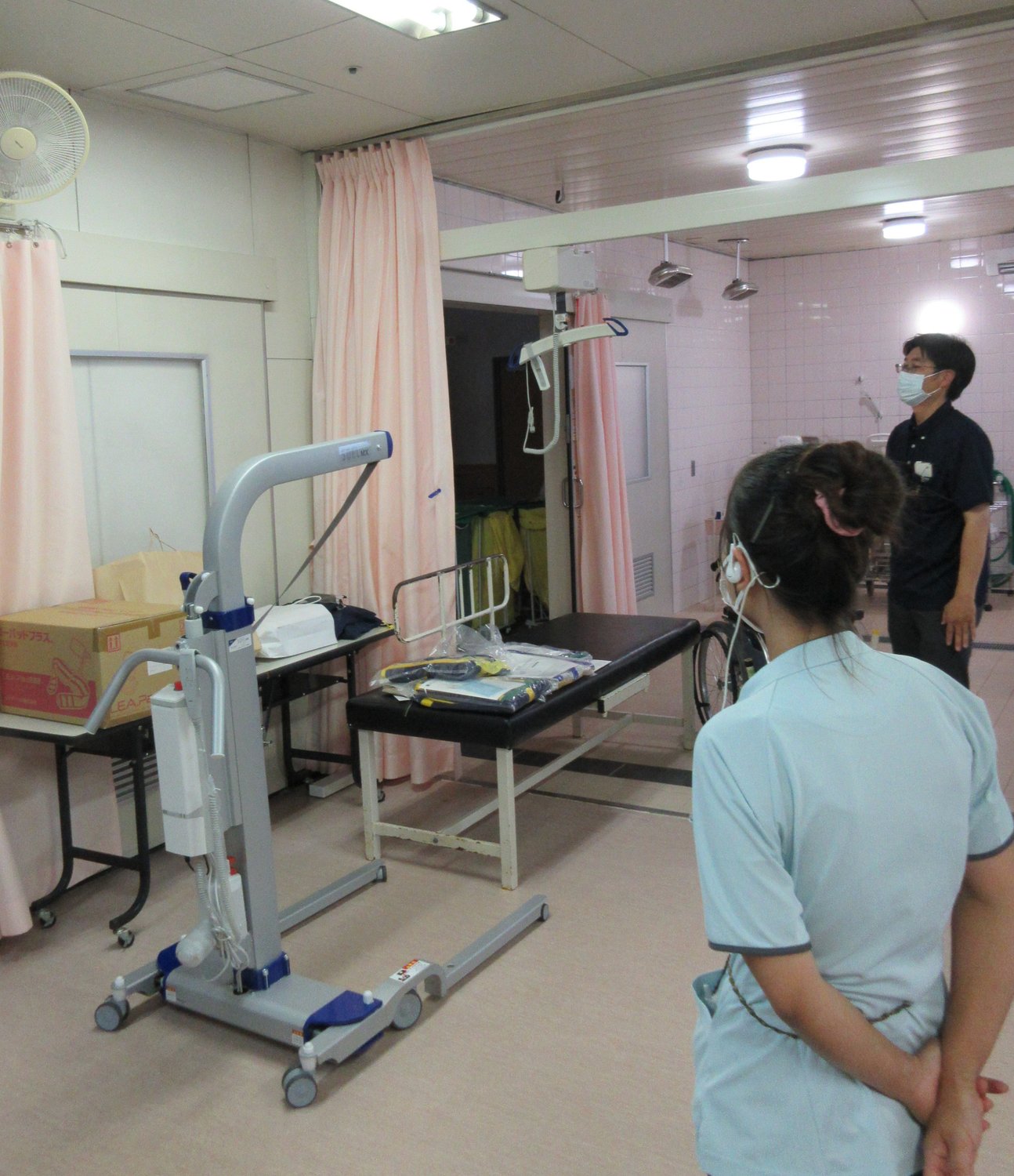 介助リフト導入