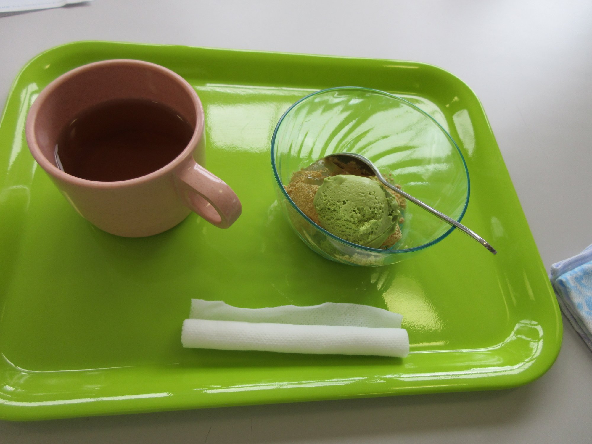 おやつレク　わらび餅