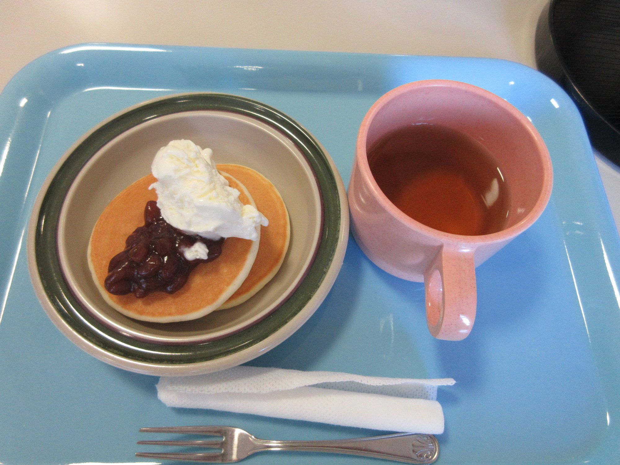 おやつレク　パンケーキデコ
