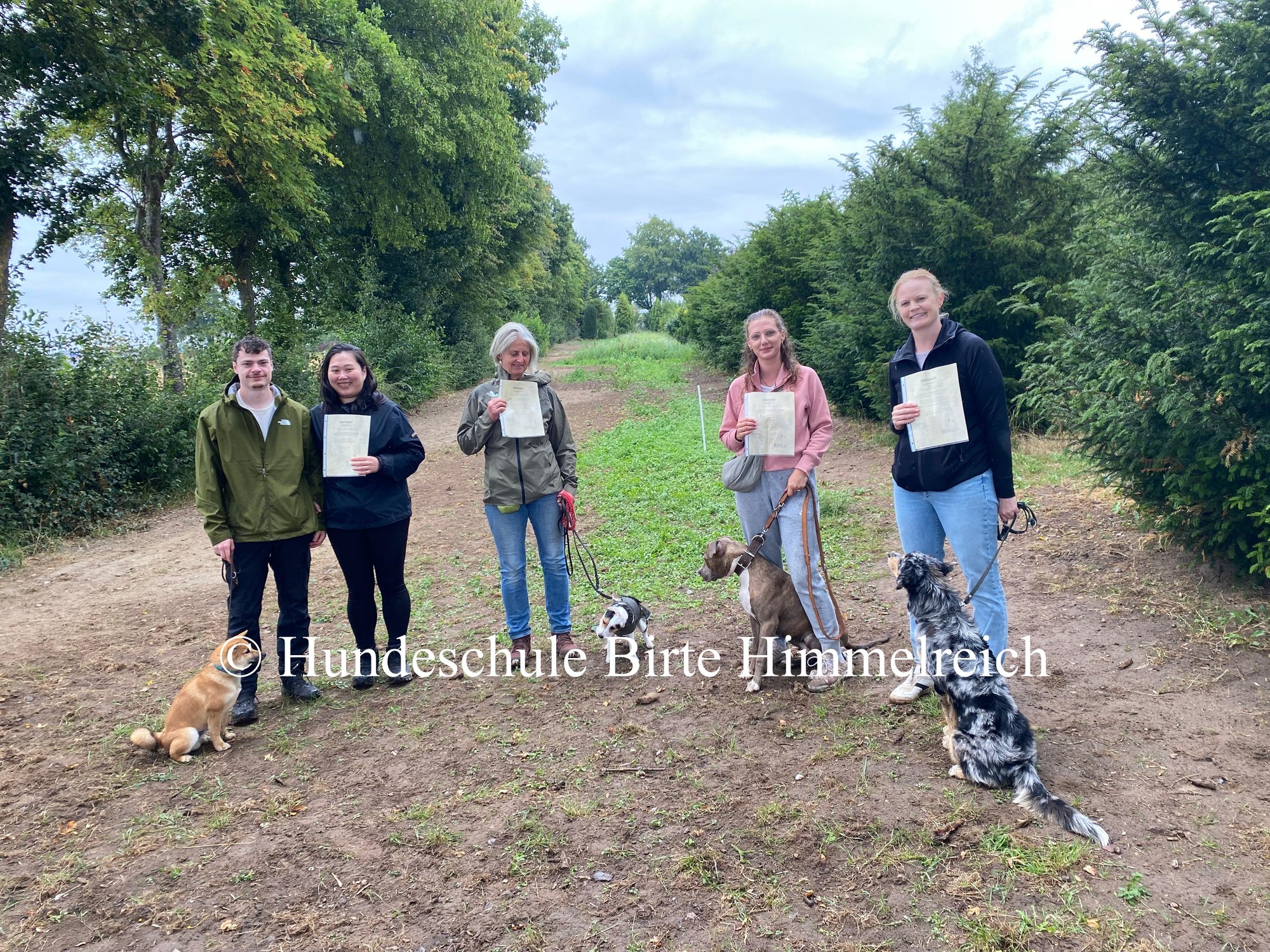 Glückliche Gesichter beim Abschluss meiner Sommerkurse!