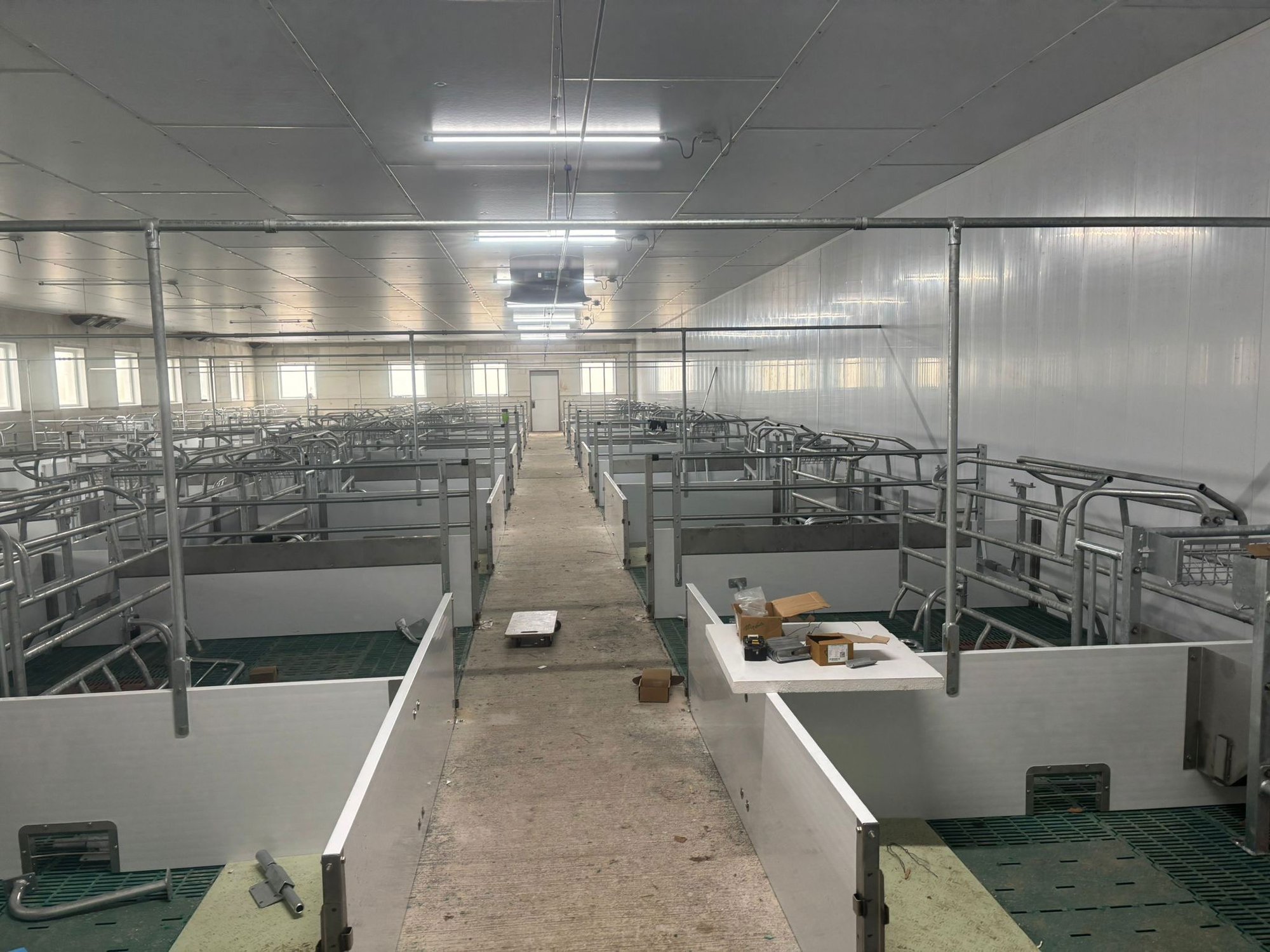 Sauenstall in Borken – Baufortschritt beim Stall-Neubau