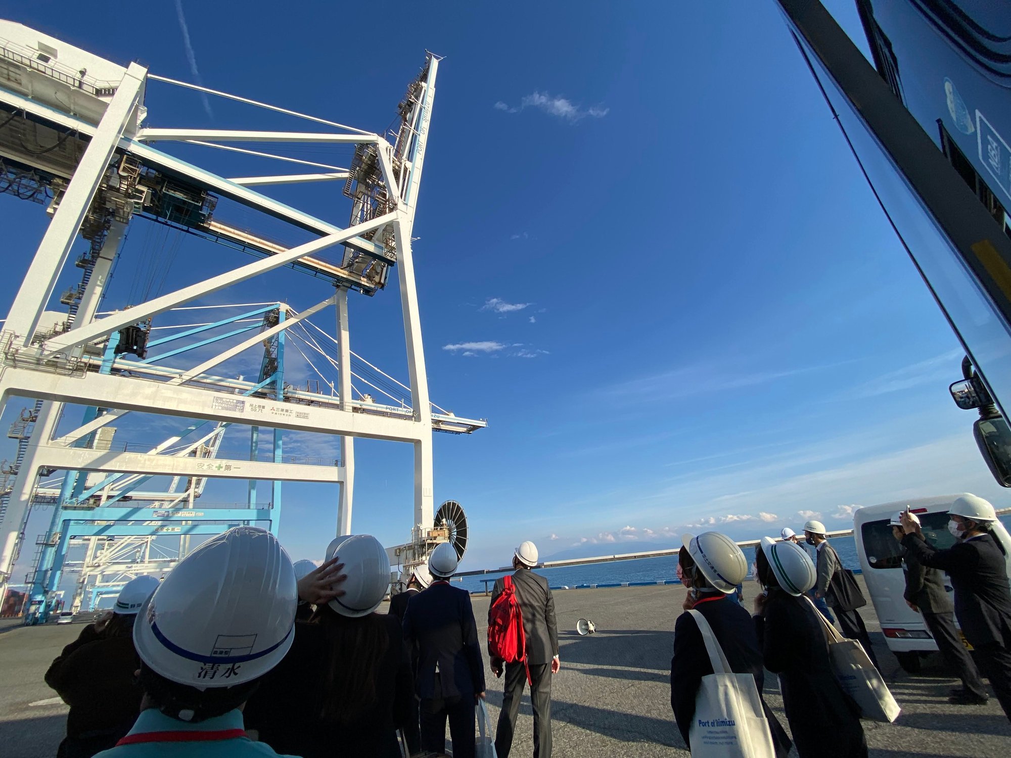 清水港物流視察会