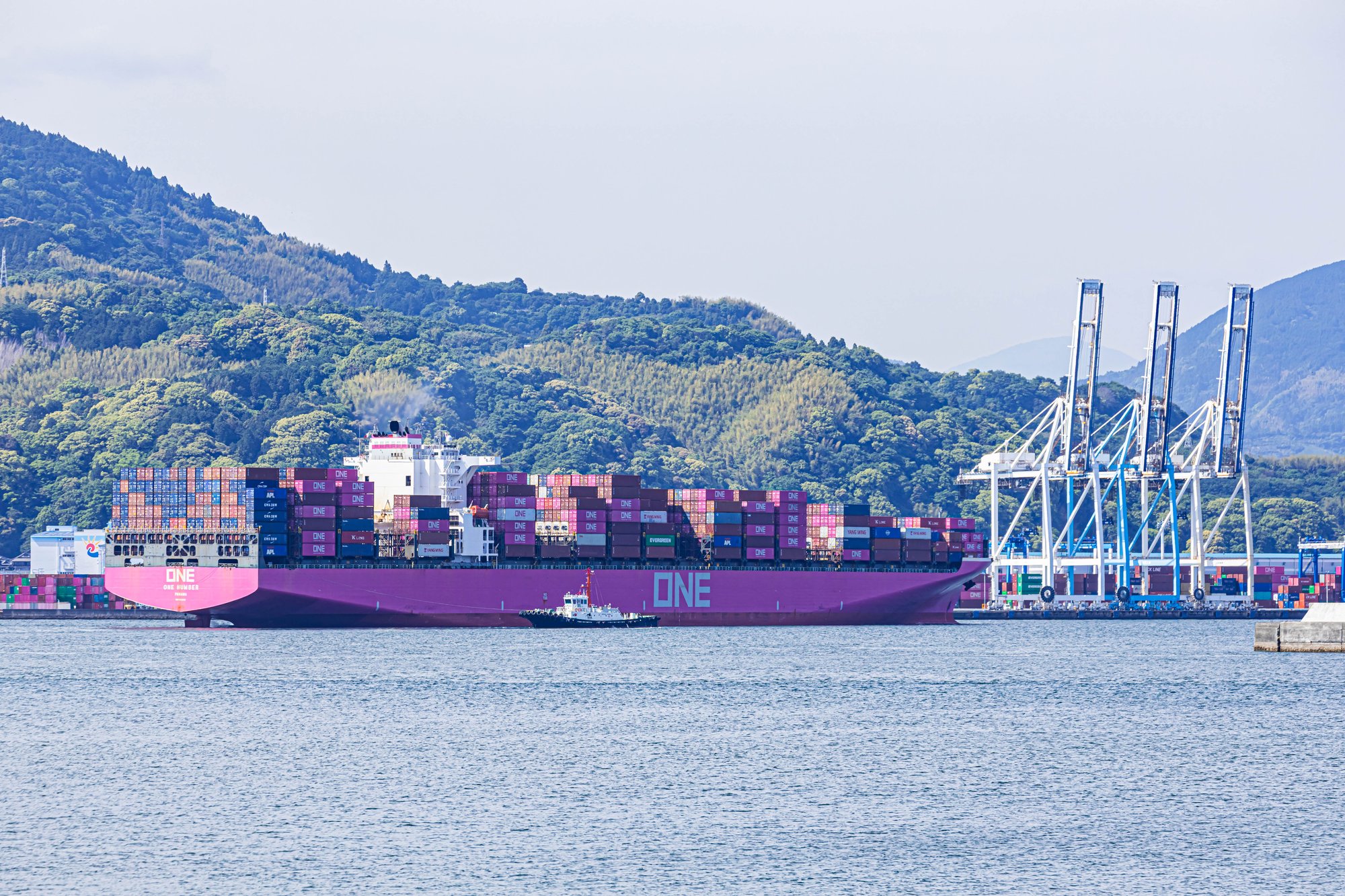 速報：2025年9月コンテナ取扱個数41,282TEU