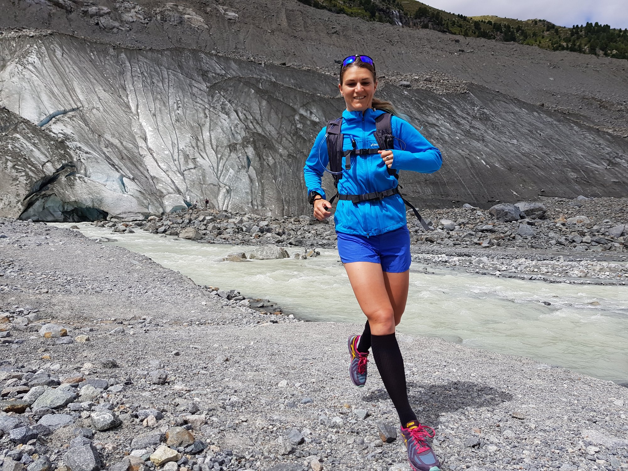 Trailrun zur Morteratsch Gletscherzunge