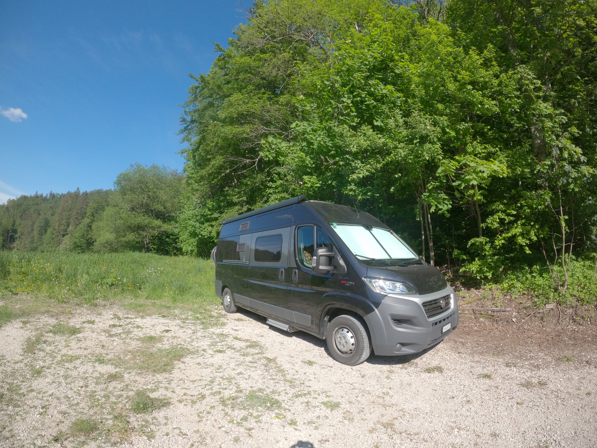 Pfingstweekend mit dem Camper & Rennrad