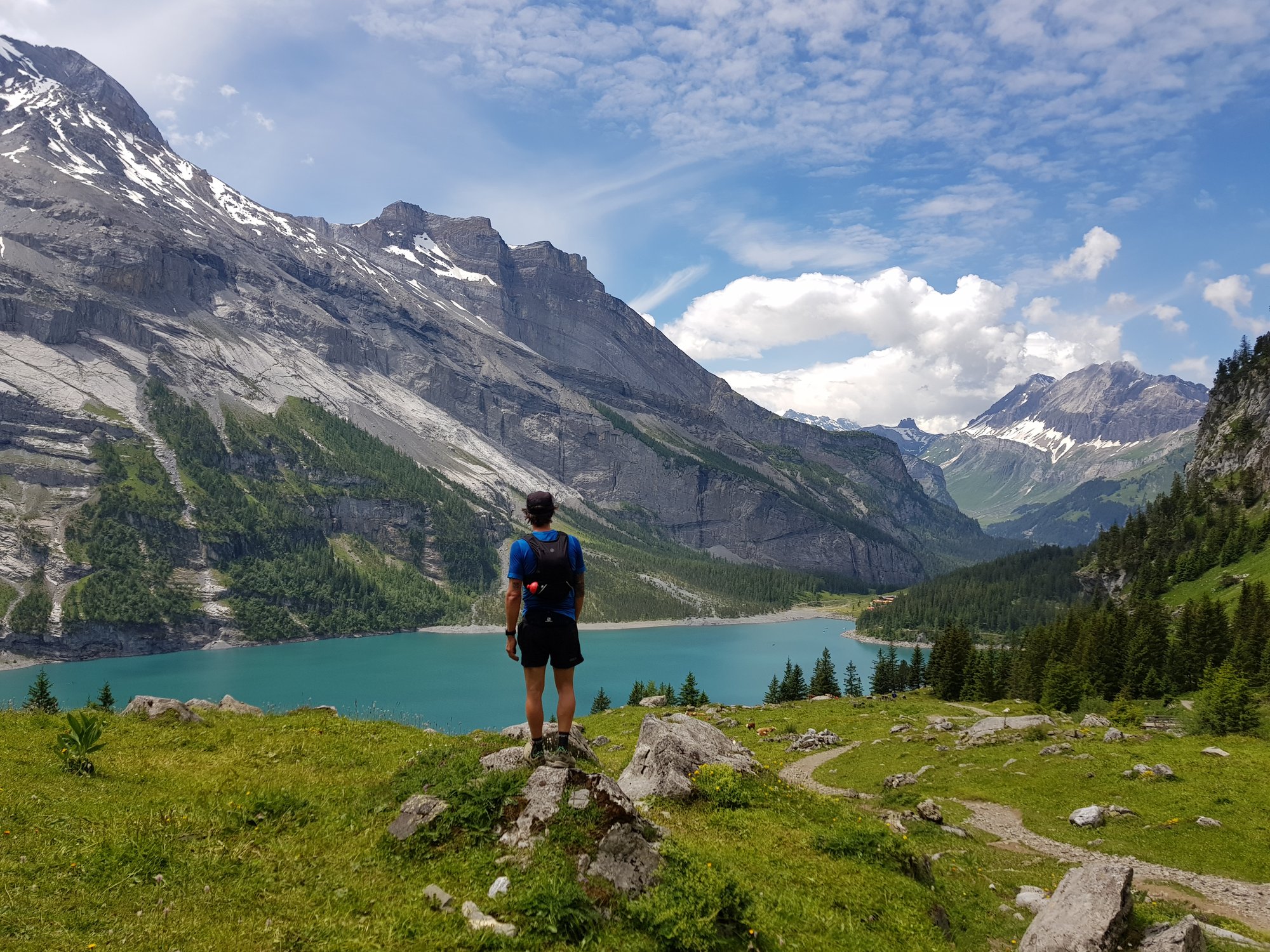 Trailrun: Kandersteg - Oeschinensee (12km / 680 HM)