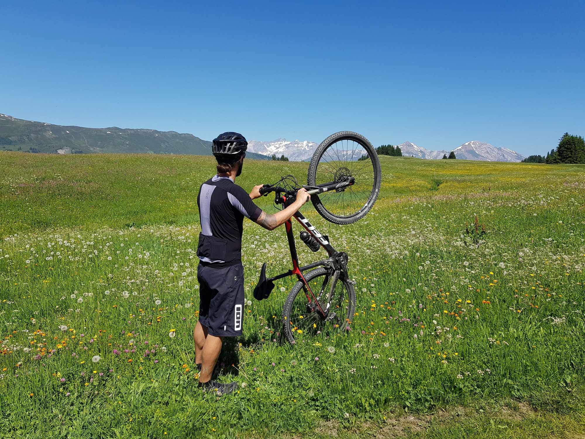 Kurze Abkühlung in der Lenzerheide