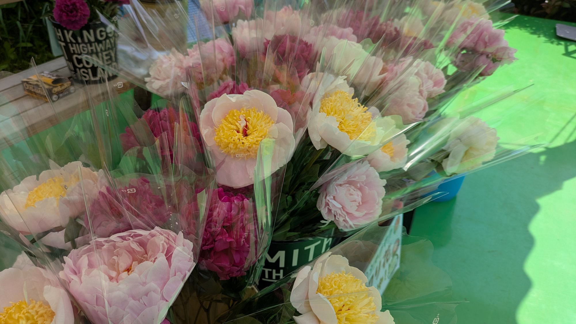 開園最終日切り花プレゼント