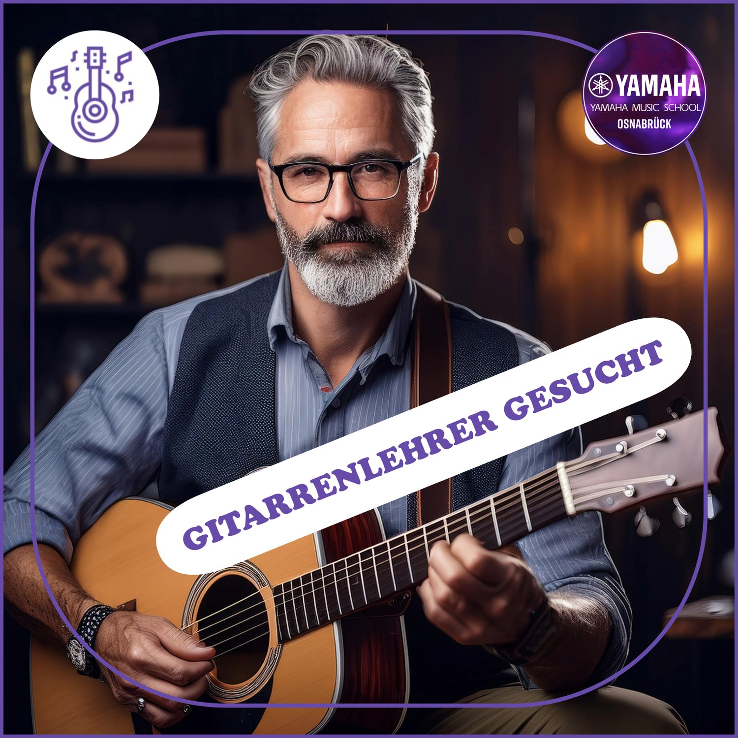 Gitarrenlehrer (m/w/d) gesucht in Osnabrück