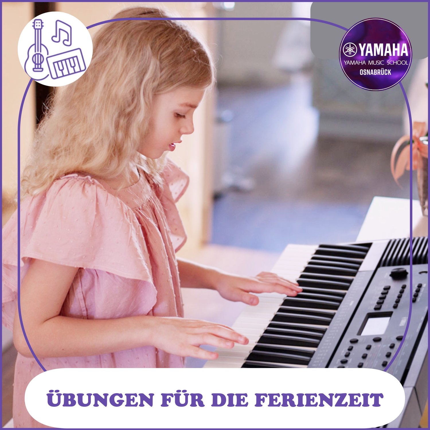 Musik Übungen für die Ferienzeit