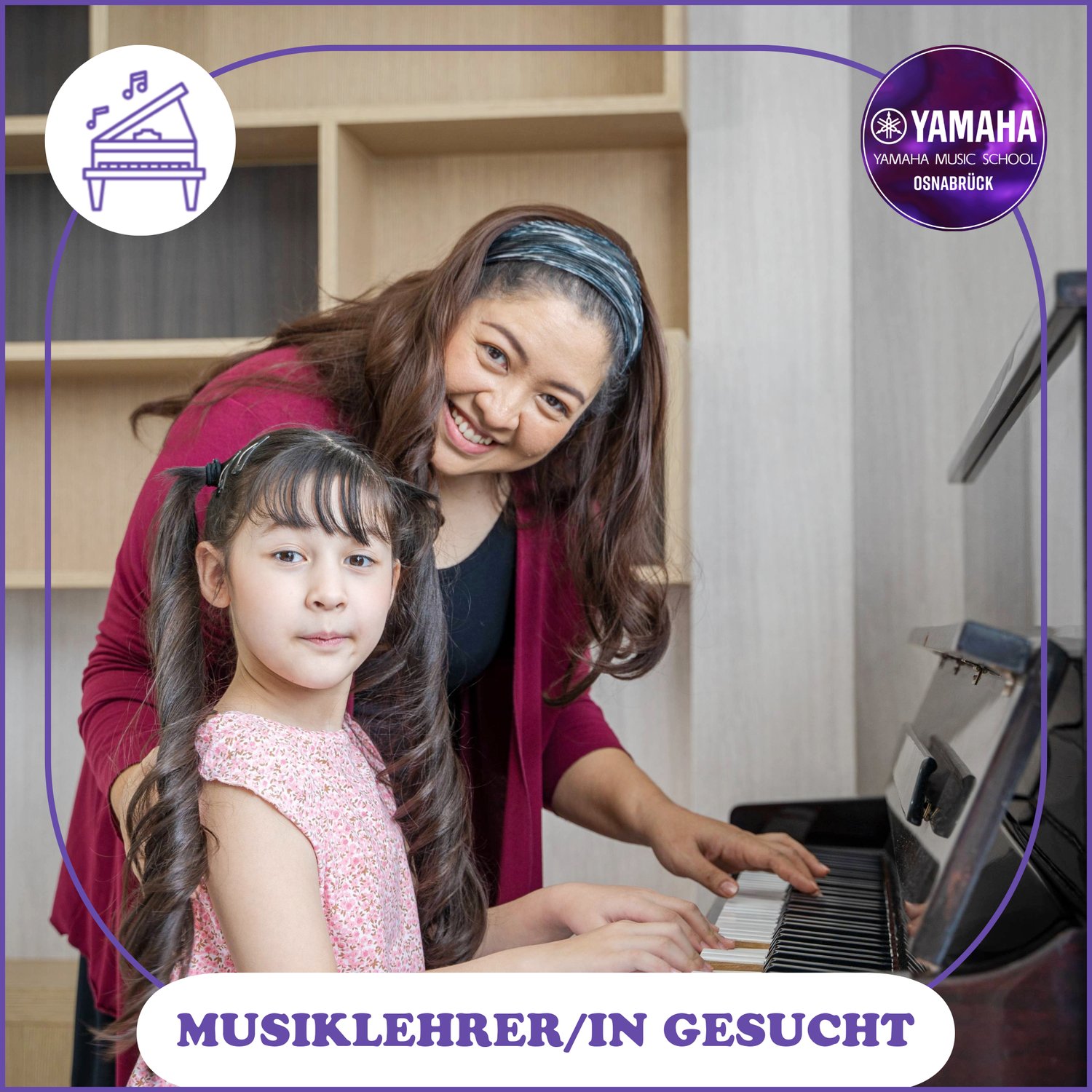 Lehrer gesucht: Gesangslehrer, Gitarrenlehrer & Klavierlehrer