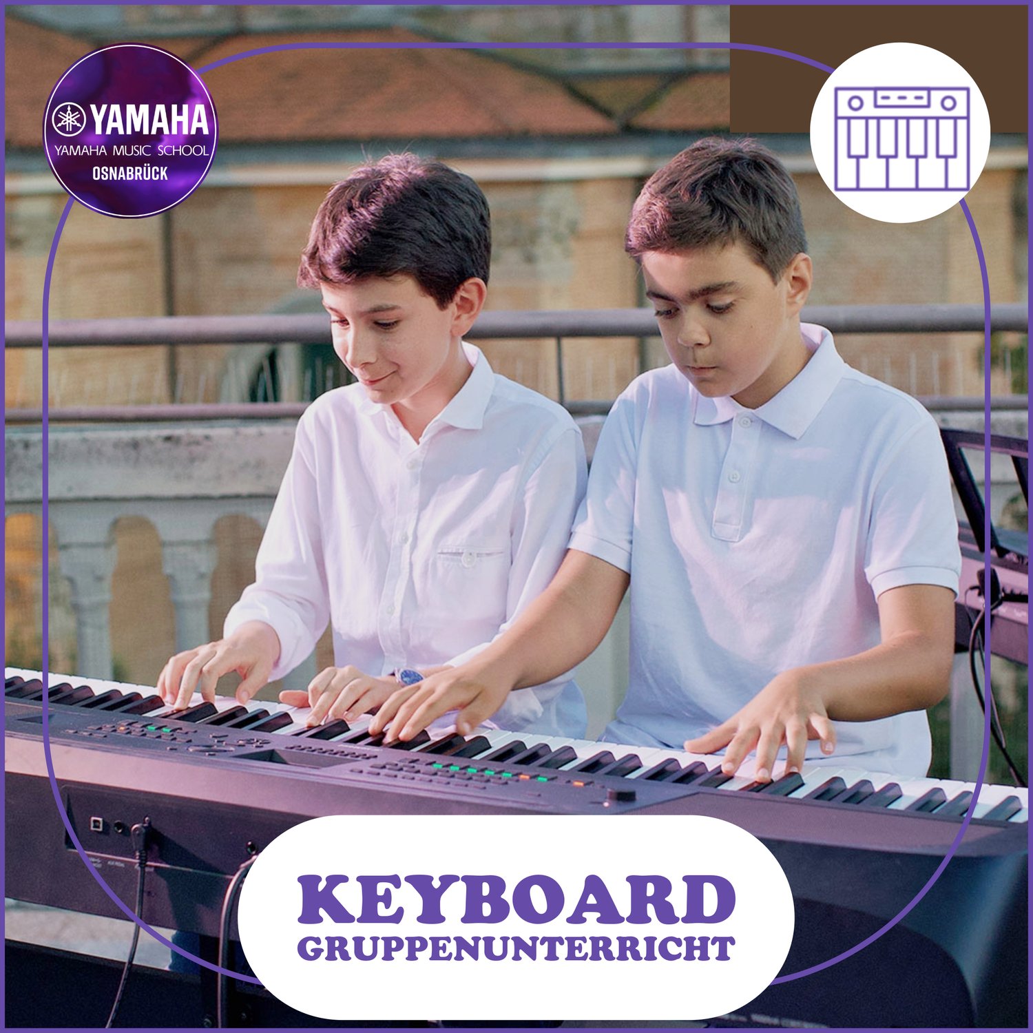 Keyboard Gruppenunterricht für Kinder
