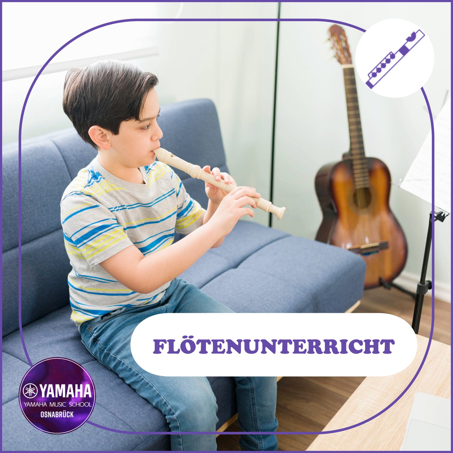 Neu bei uns: Blockflötenunterricht mit Artem Leisman!