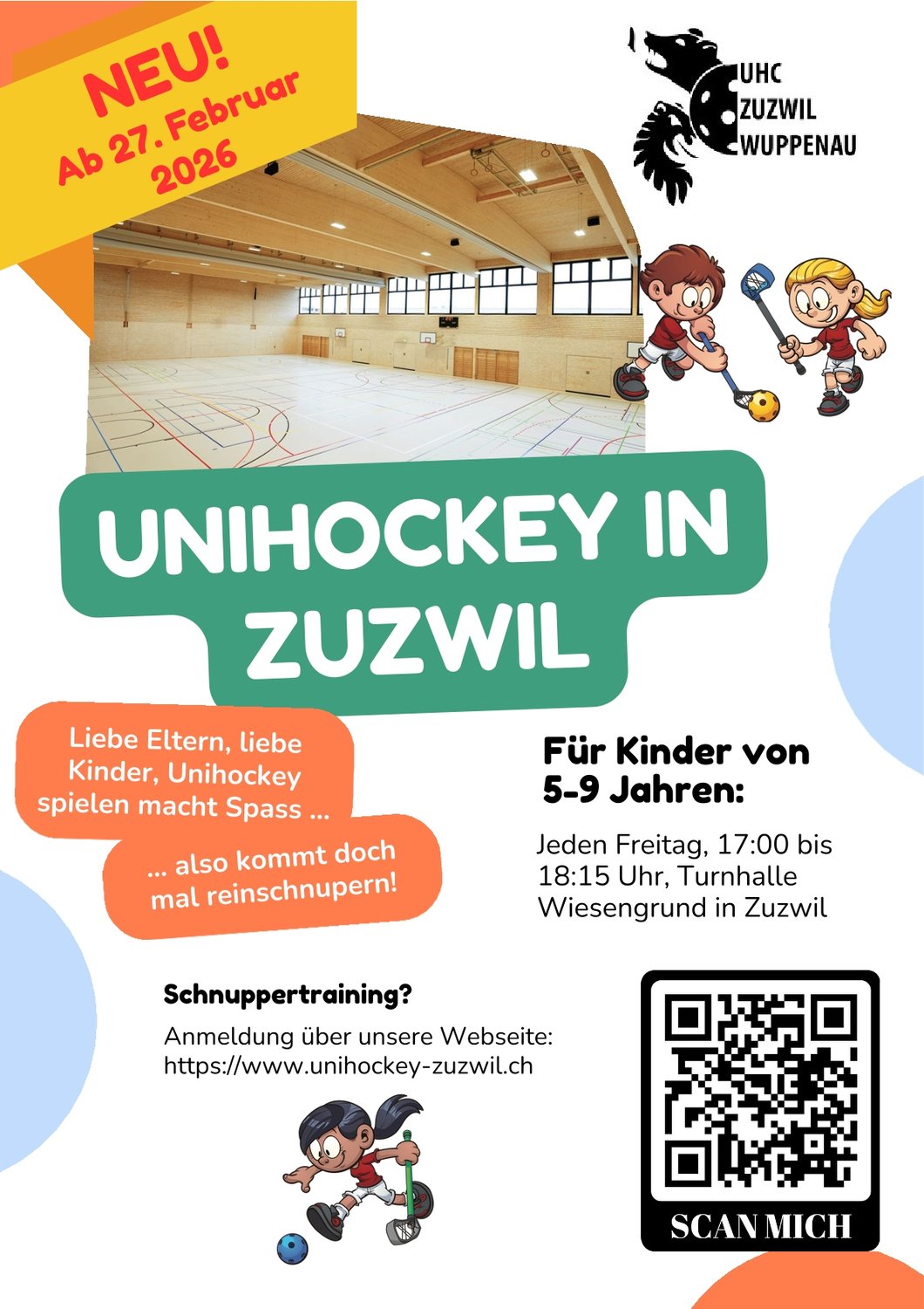 KIDS Training in Zuzwil ab 27.2.26