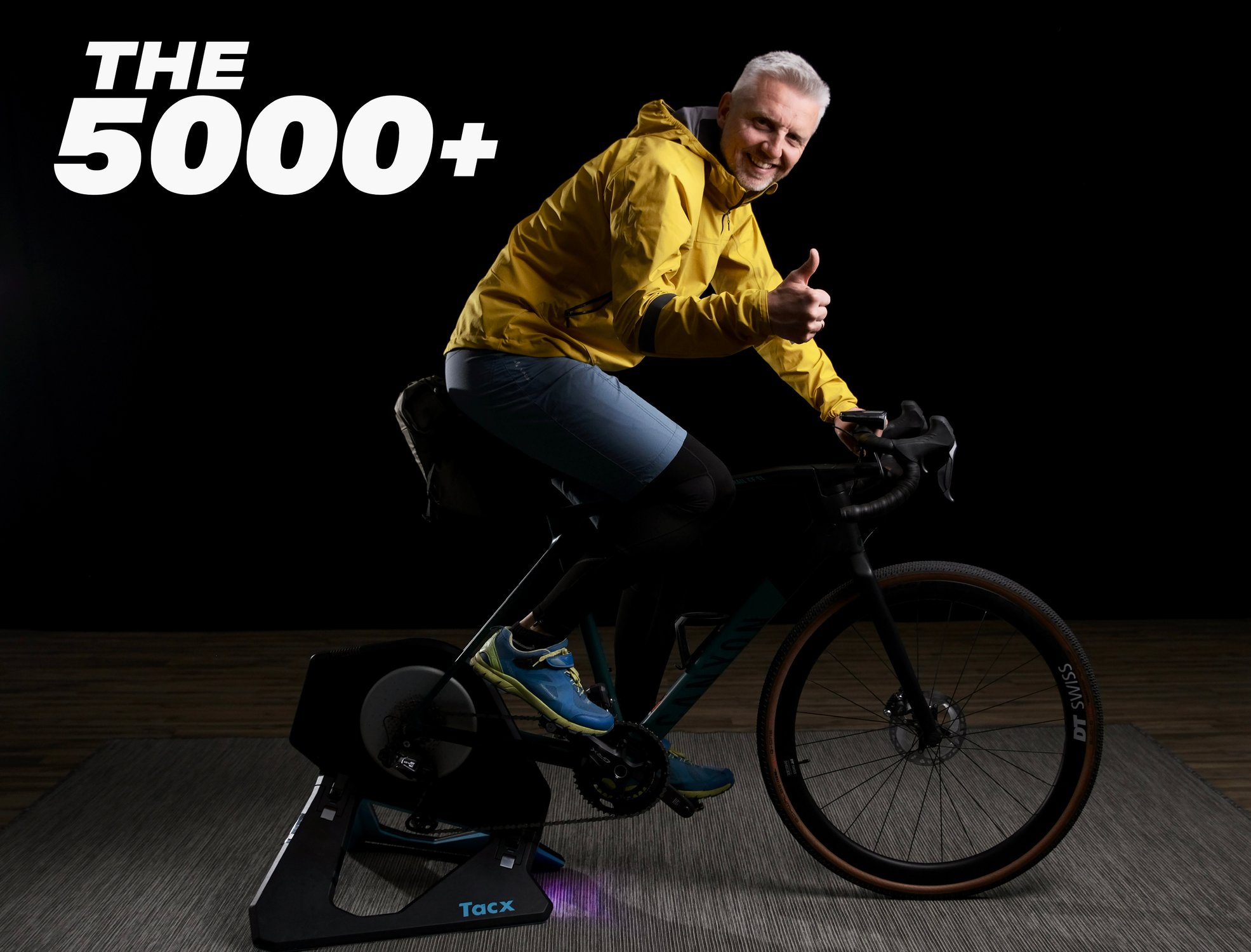 Fahrrad-Enthusiast Frank Noe startet mit THE5000+ atemberaubende Aktion