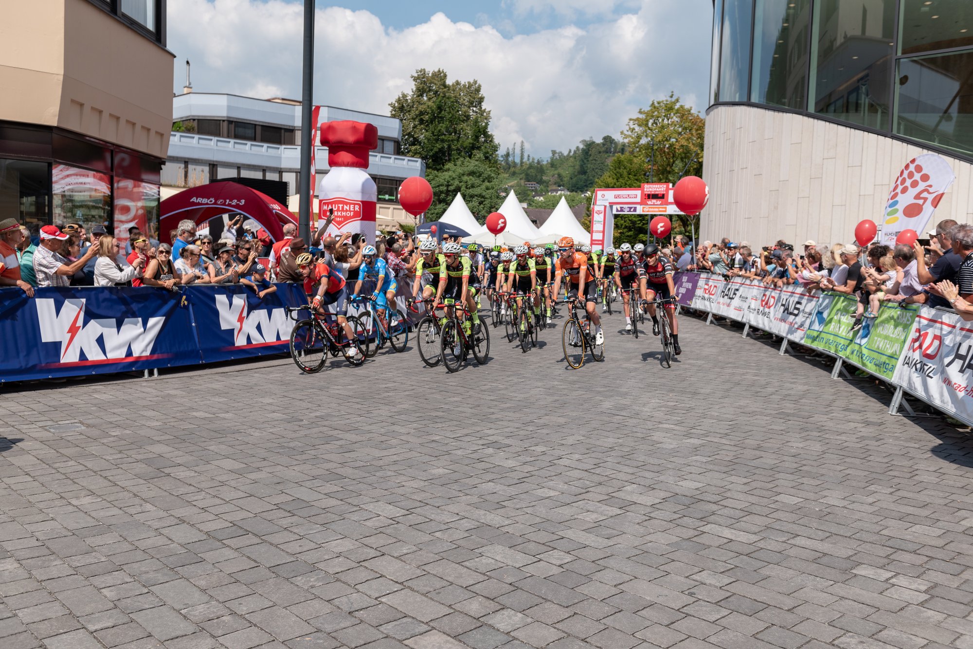 Radsport-Spektakel in Feldkirch: Tour of Austria feiert großes Finale zum Stadtjubiläum