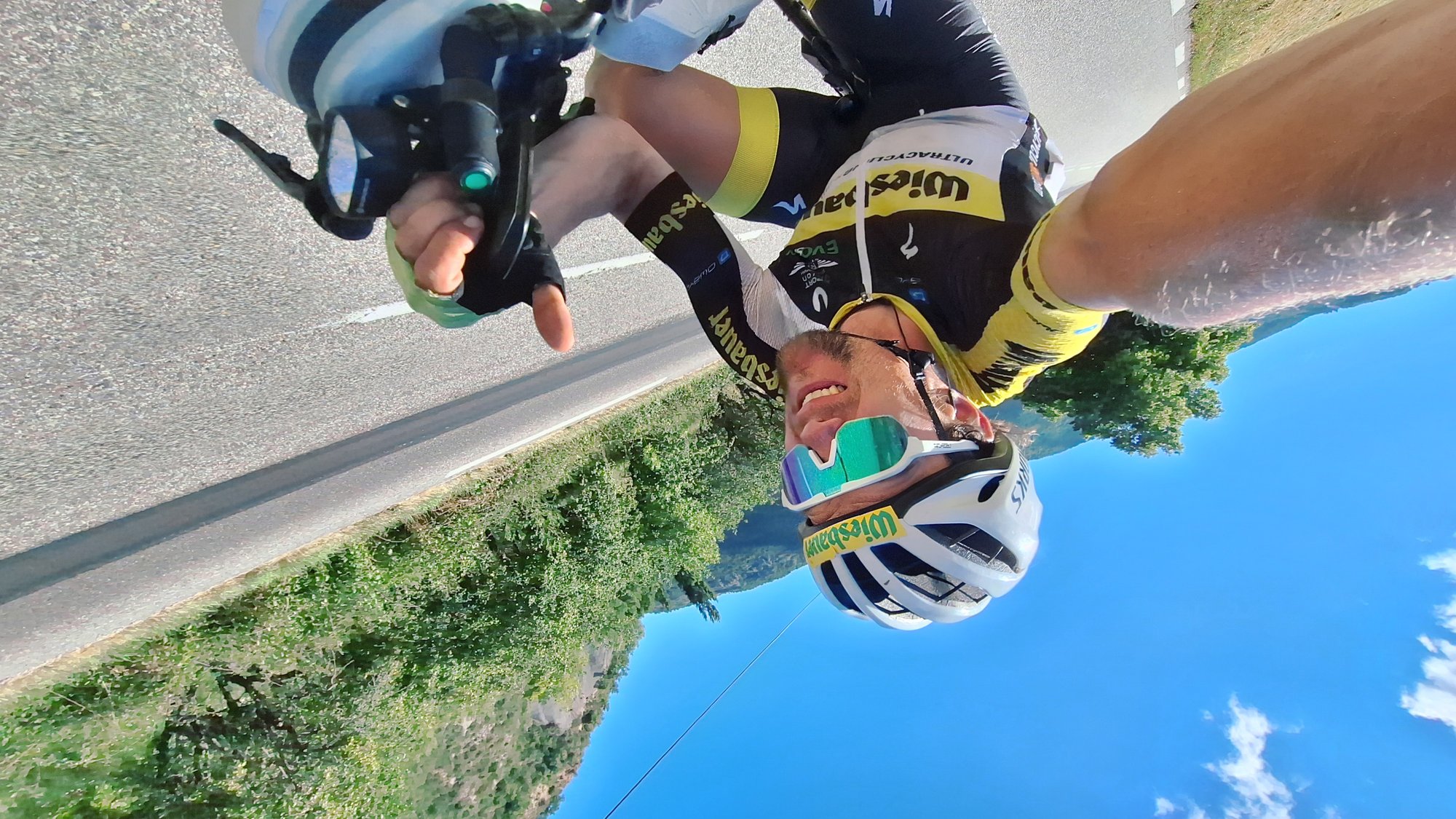 5. Tag TCR: Christoph Strasser erstmals in den Top-3