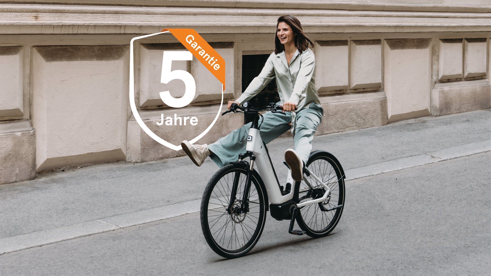 Vorübergehende 5-Jahres-Garantie auf QWIC E-Bikes