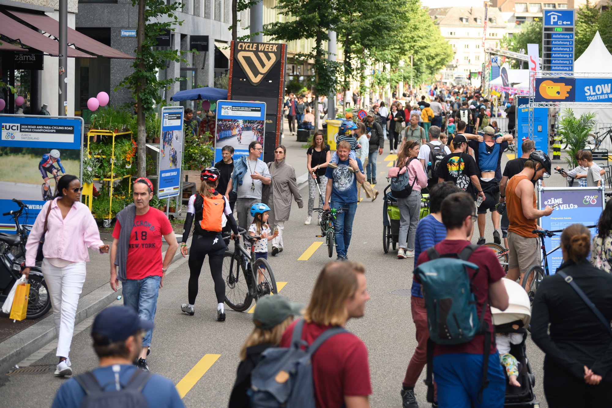 CYCLE WEEK Zürich– das nationale Velofestival - DAS VELO IST DER STAR