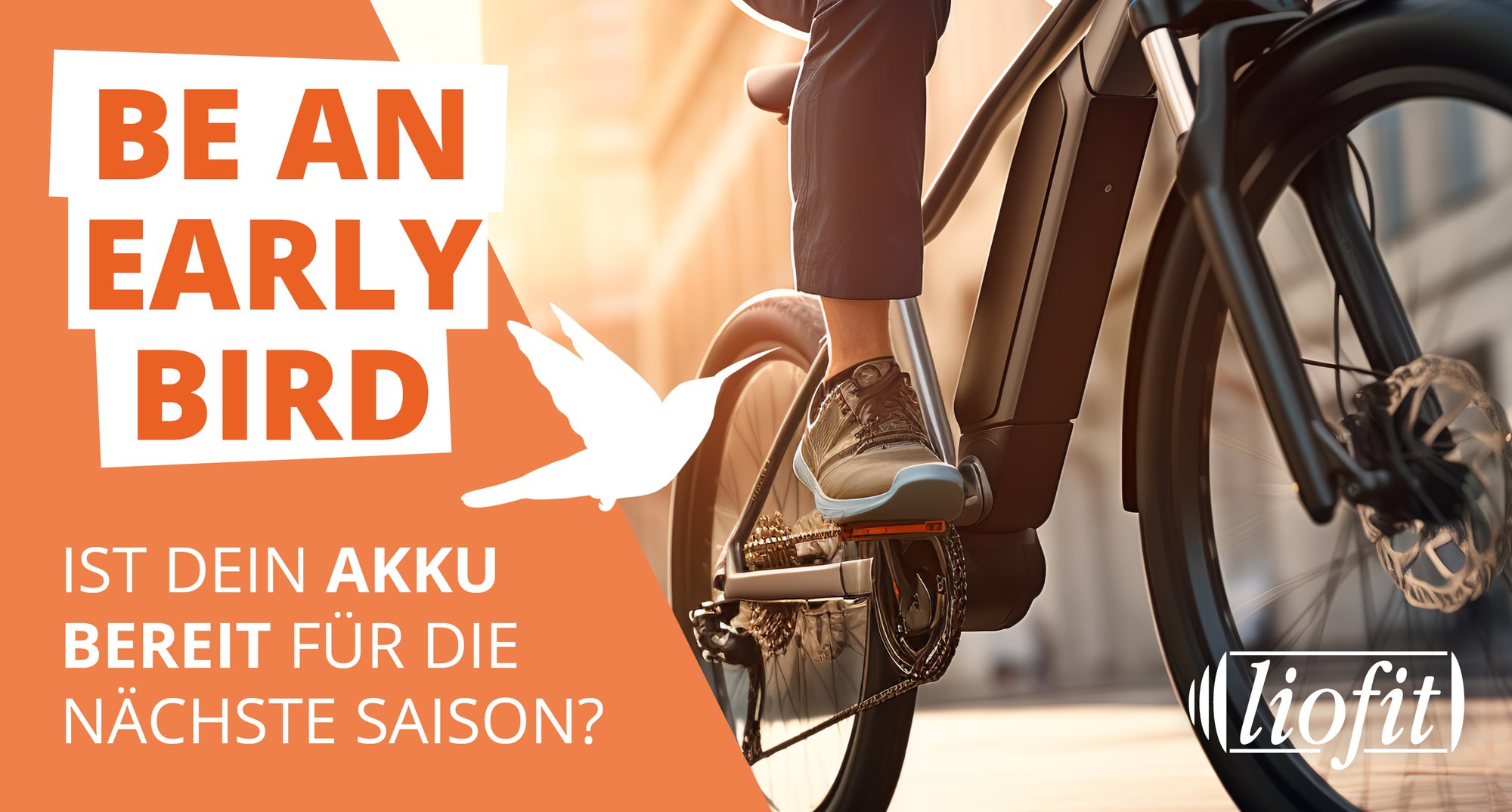 Mit „Early Bird“-Vorteil fit in die neue E-Bike-Saison starten