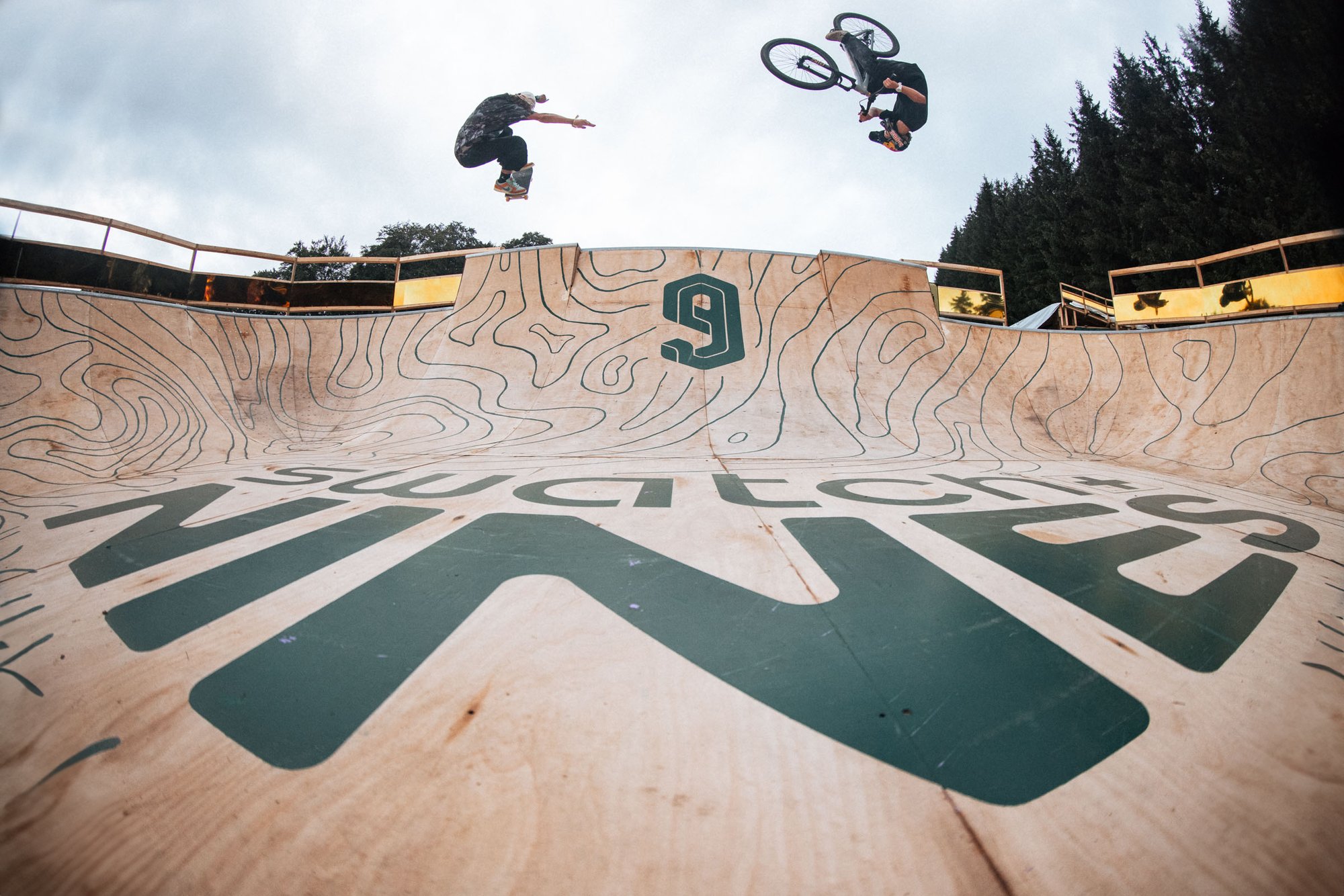 Zahlreiche Trickpremieren bei den Swatch Nines MTB 2023