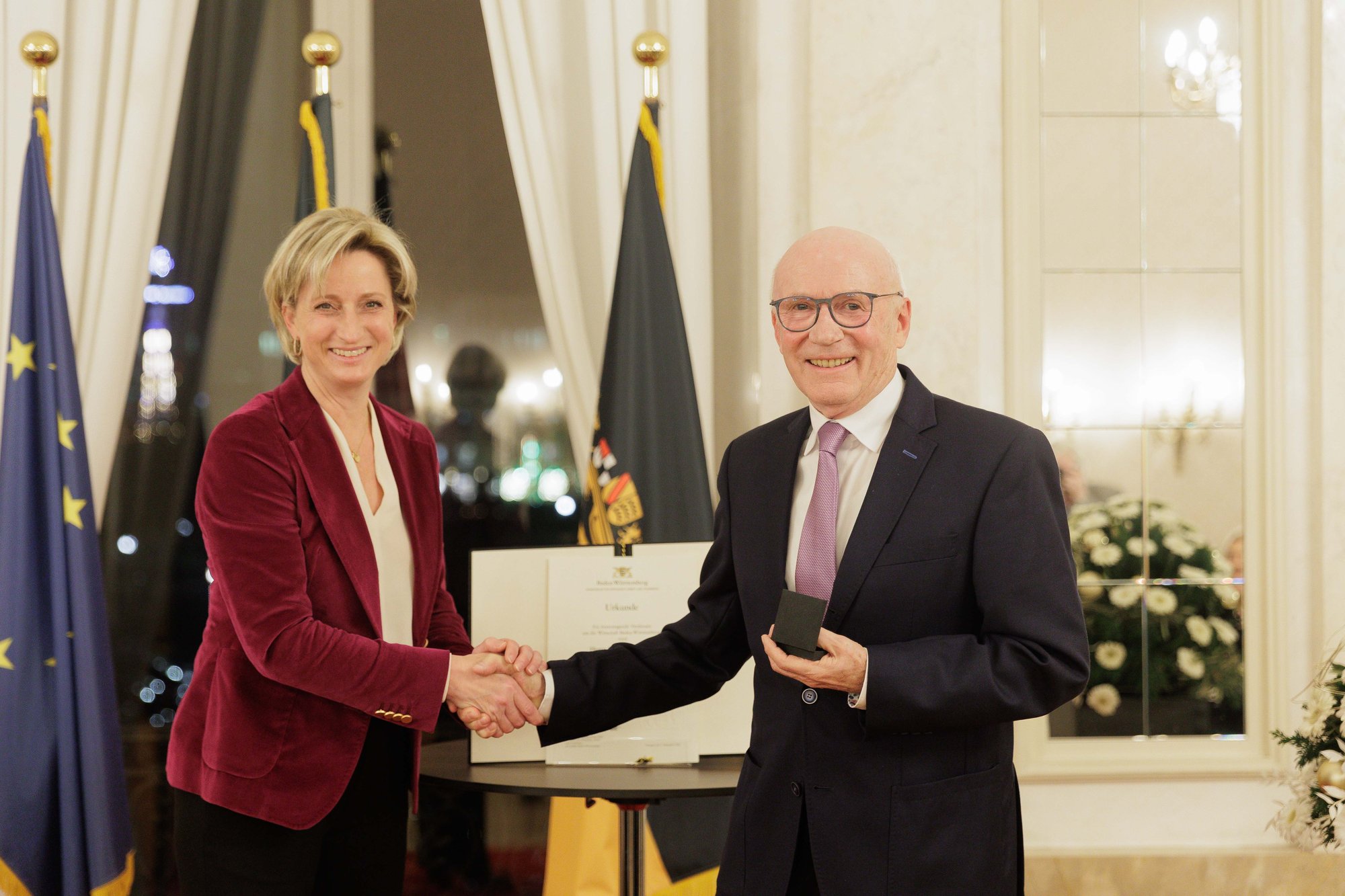Wolfgang Renner erhält Wirtschaftsmedaille des Landes Baden-Württemberg