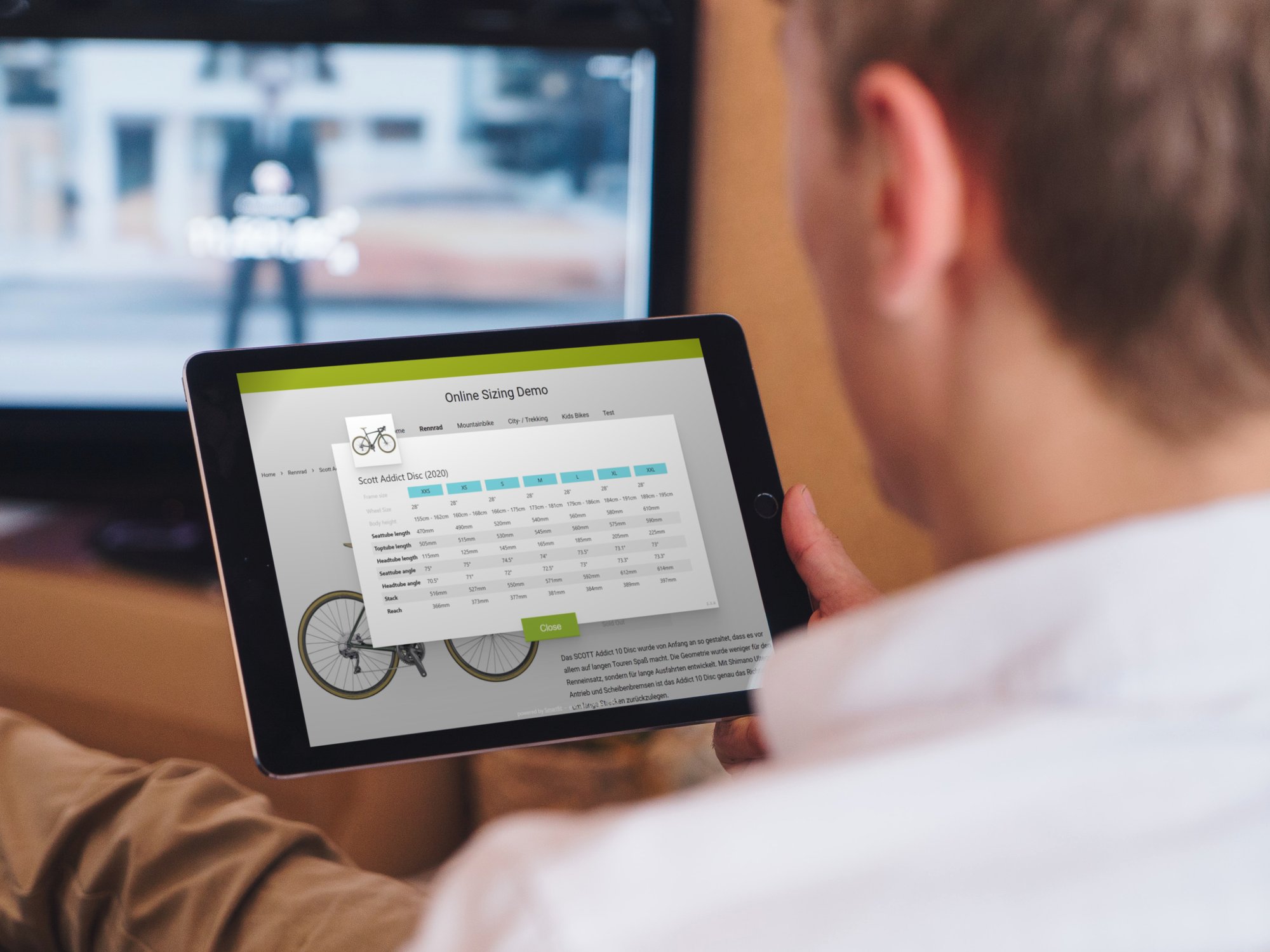 Smartfit OnlineSIZING - die Rund-um-Lösung