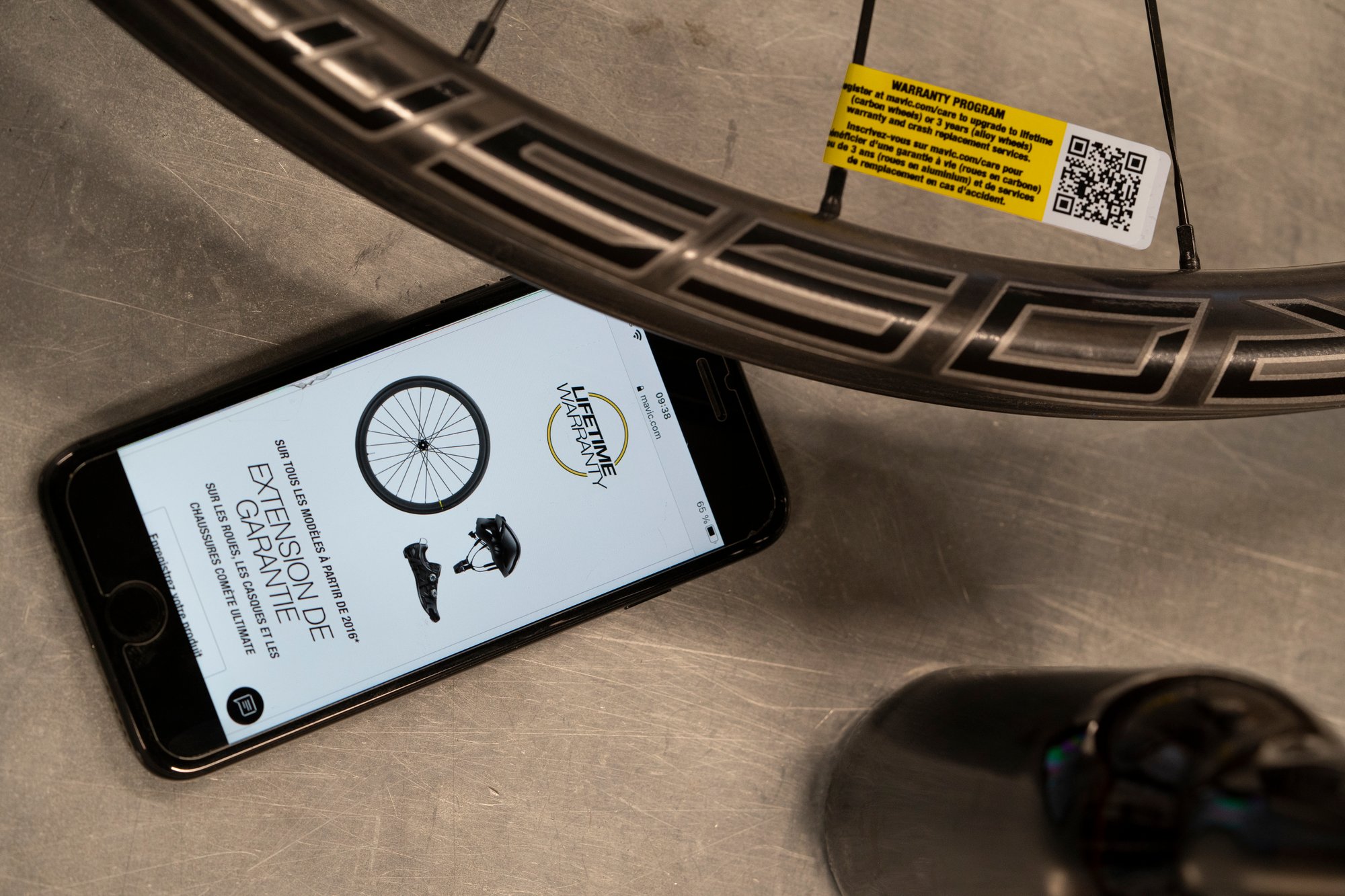 Mavic gibt lebenslange Garantie