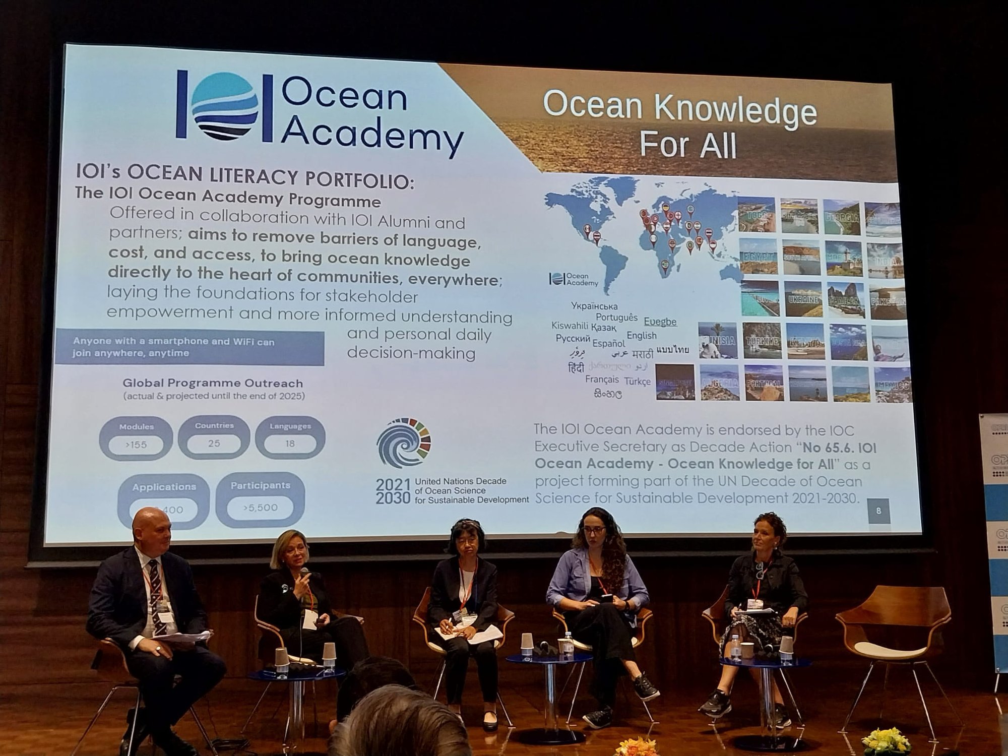 IOI participates in the Ocean Decade Fifth Foundations Dialogue  "The Ocean is the Mother of Life",  at the Sasakawa Peace Foundation Headquarters